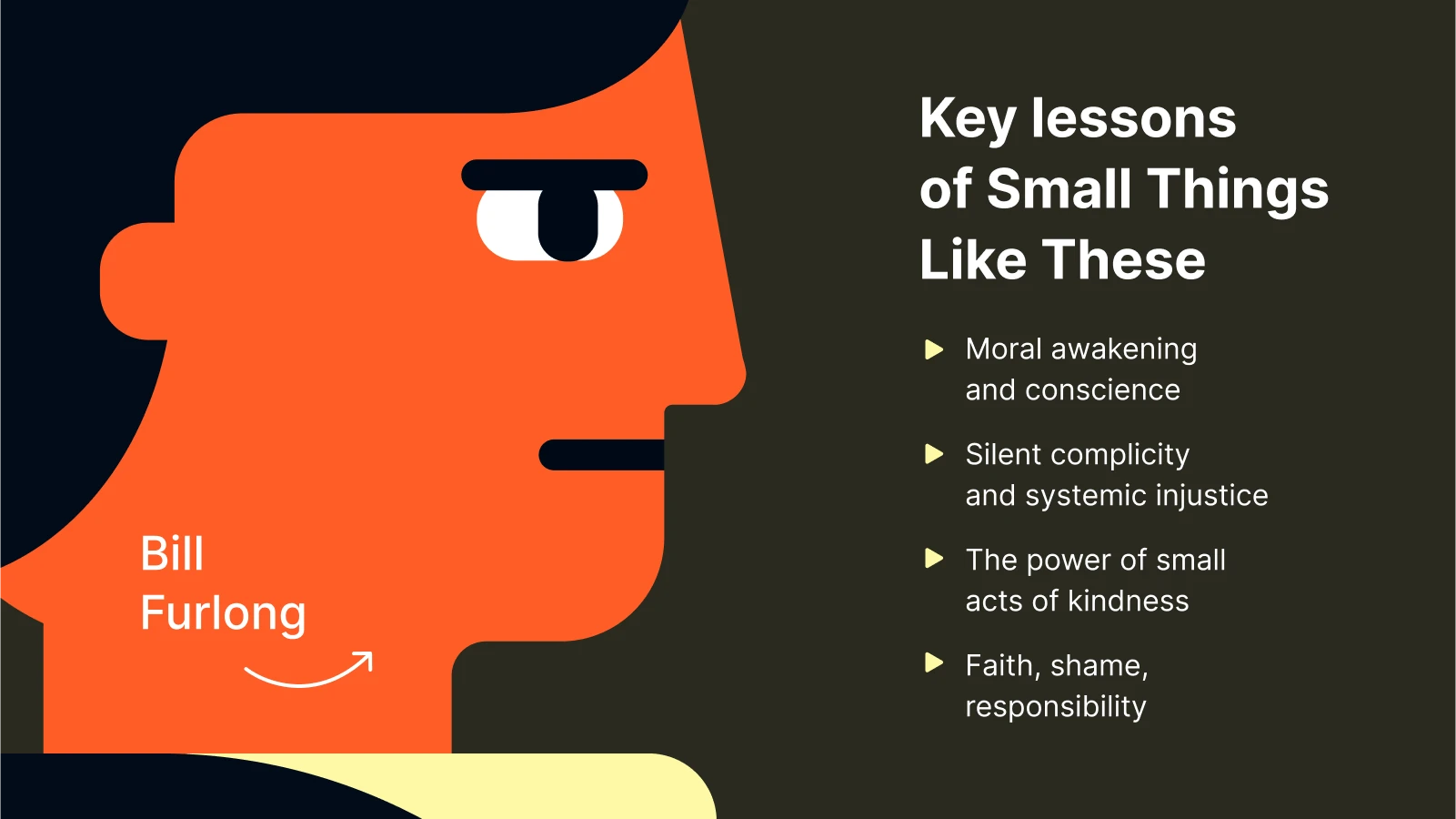Key lessons from Small Things Like These, focusing on moral awakening, conscience, and the power of small acts of kindness