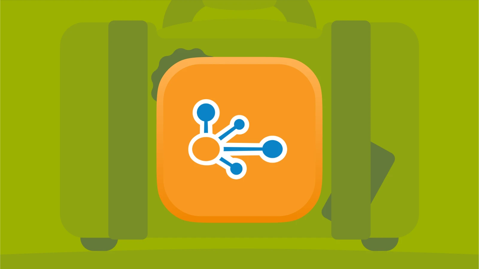 TripIt from best travel apps with a luggage at the background