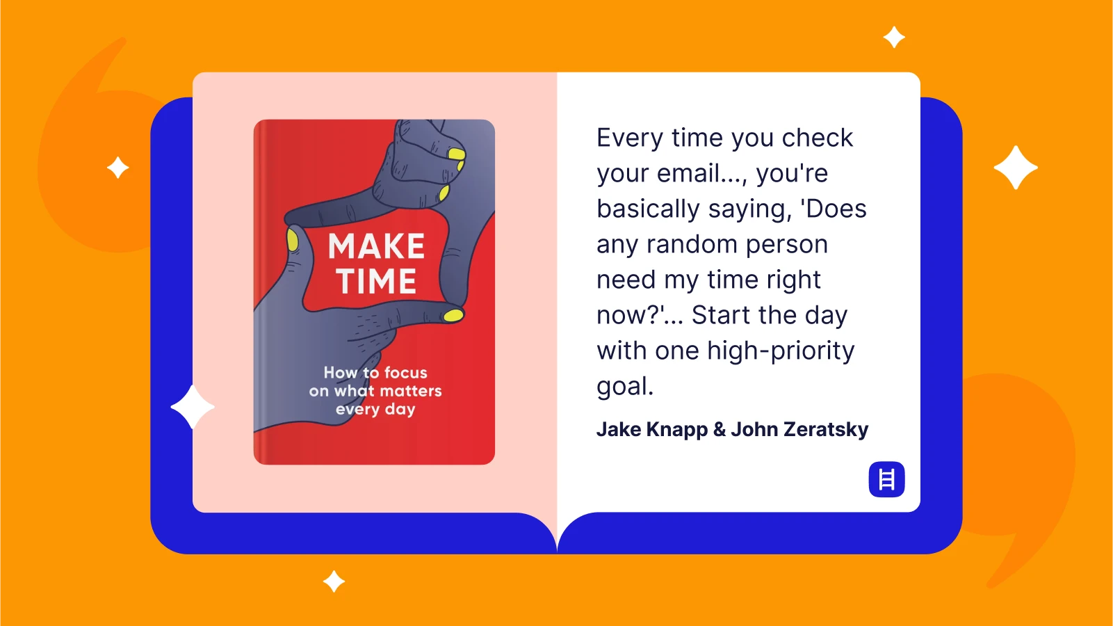 social media - Cover of summary Make time by Jake Knapp and John Zeratsky