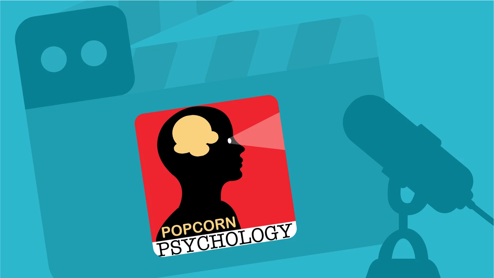 A cover of Popcorn Psychology podcast