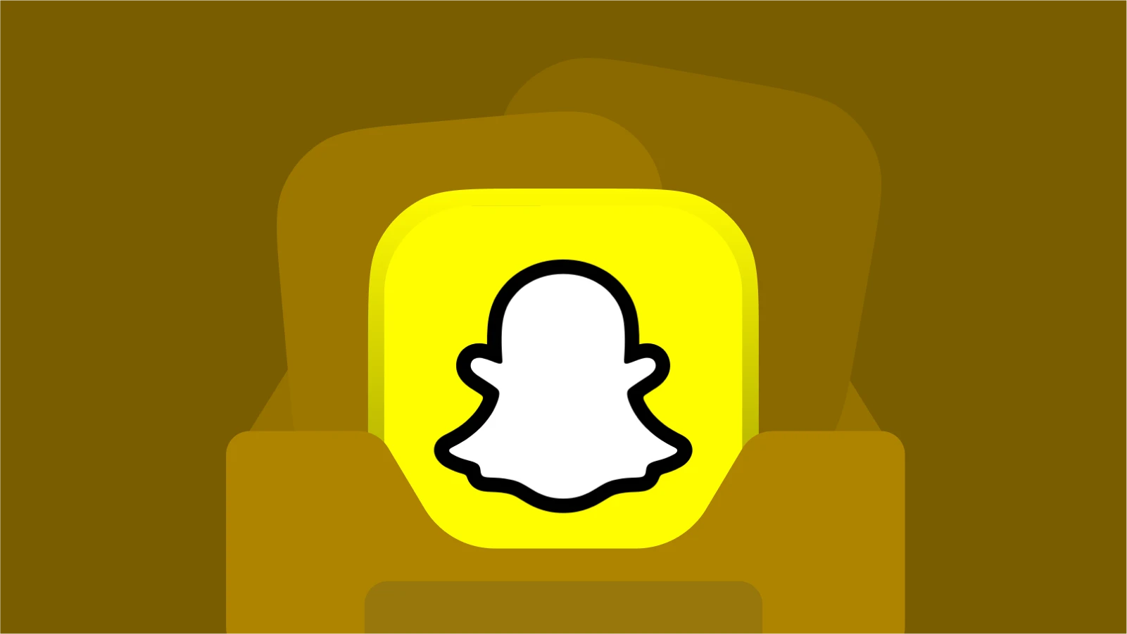 snapchat app logo highlighted as one of the most popular downloaded apps