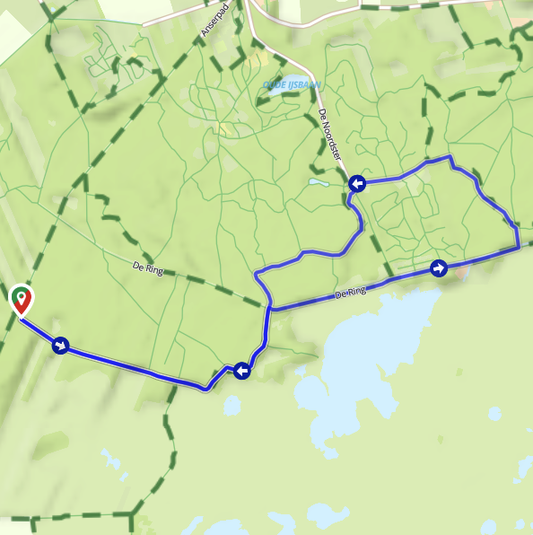 Wandelen langs het Dwingelderveld