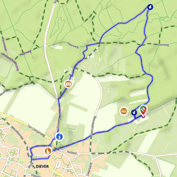 Shakespeare route
