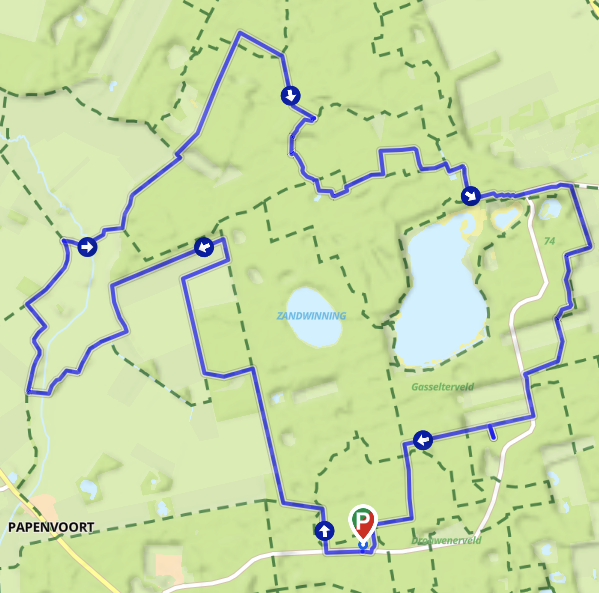Boswachterspad Beek en Bos