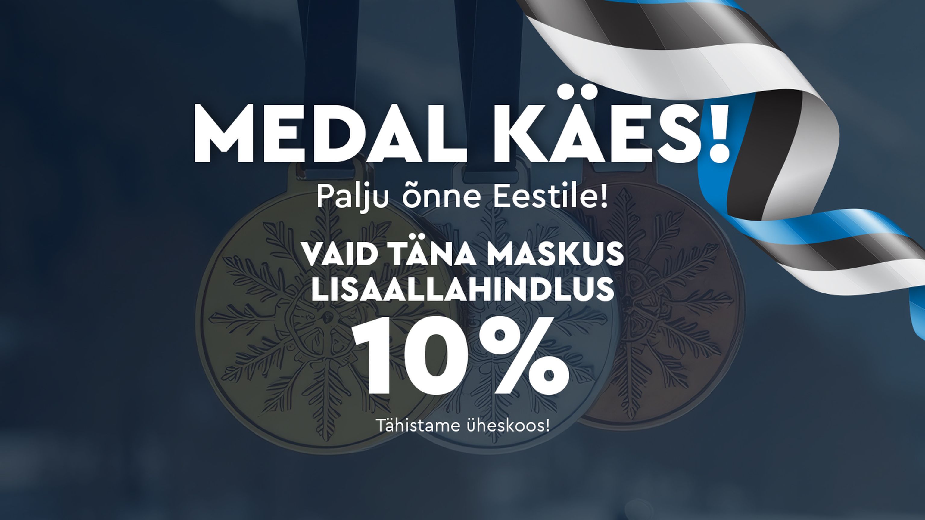 Medal käes soodustus