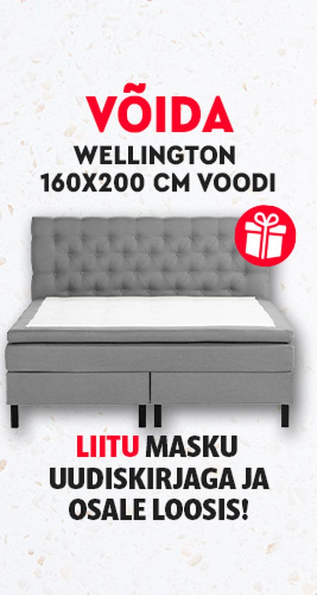 Võida Wellington 160x200 cm voodi. Liitu Masku uudiskirjaga ja osale loosis!