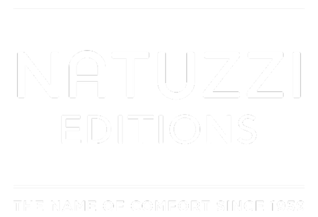 natuzzi logo valge