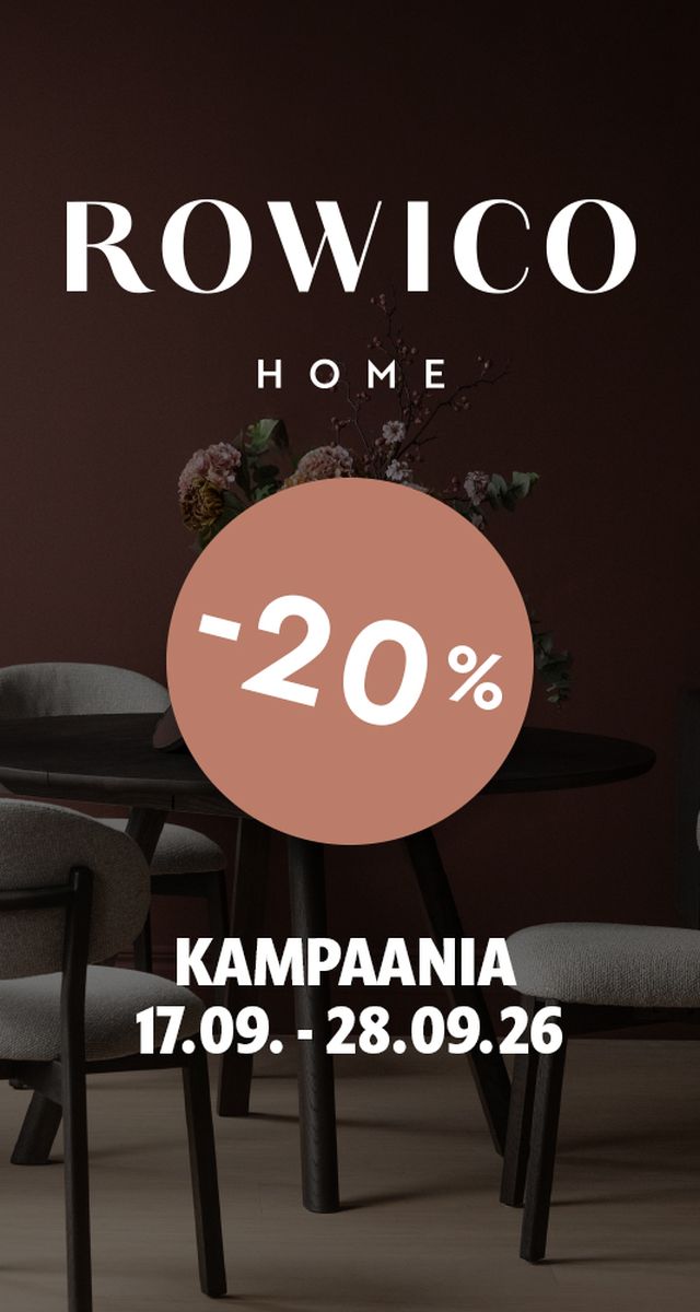 Rowico Home -20% kampaania 17.09.–28.09.2026