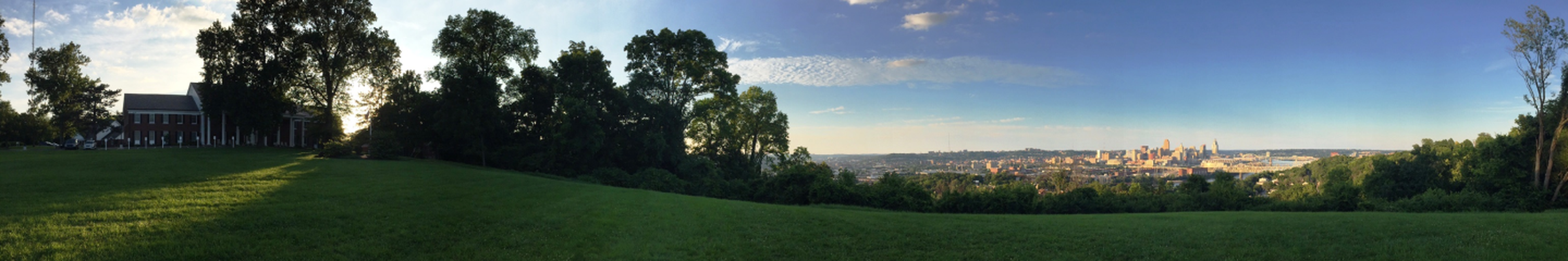 CHNK Campus overlooking Cincinnati Skyline