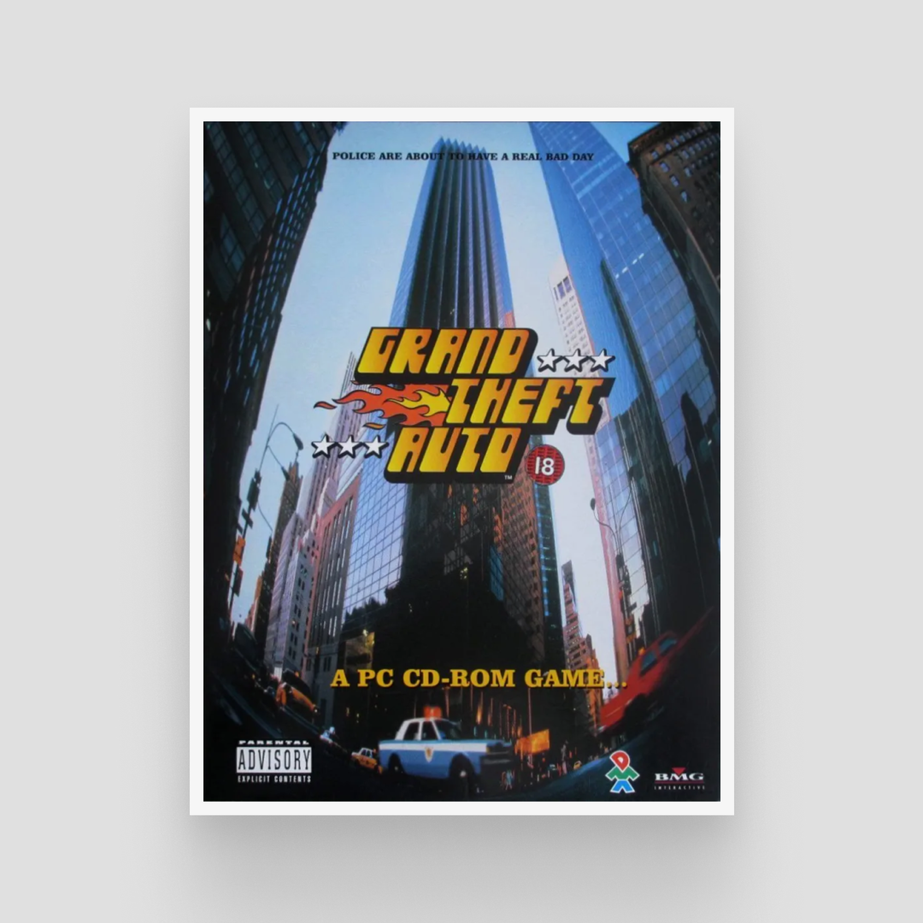 GTA, the first release in what would become one of gaming's most successful franchises