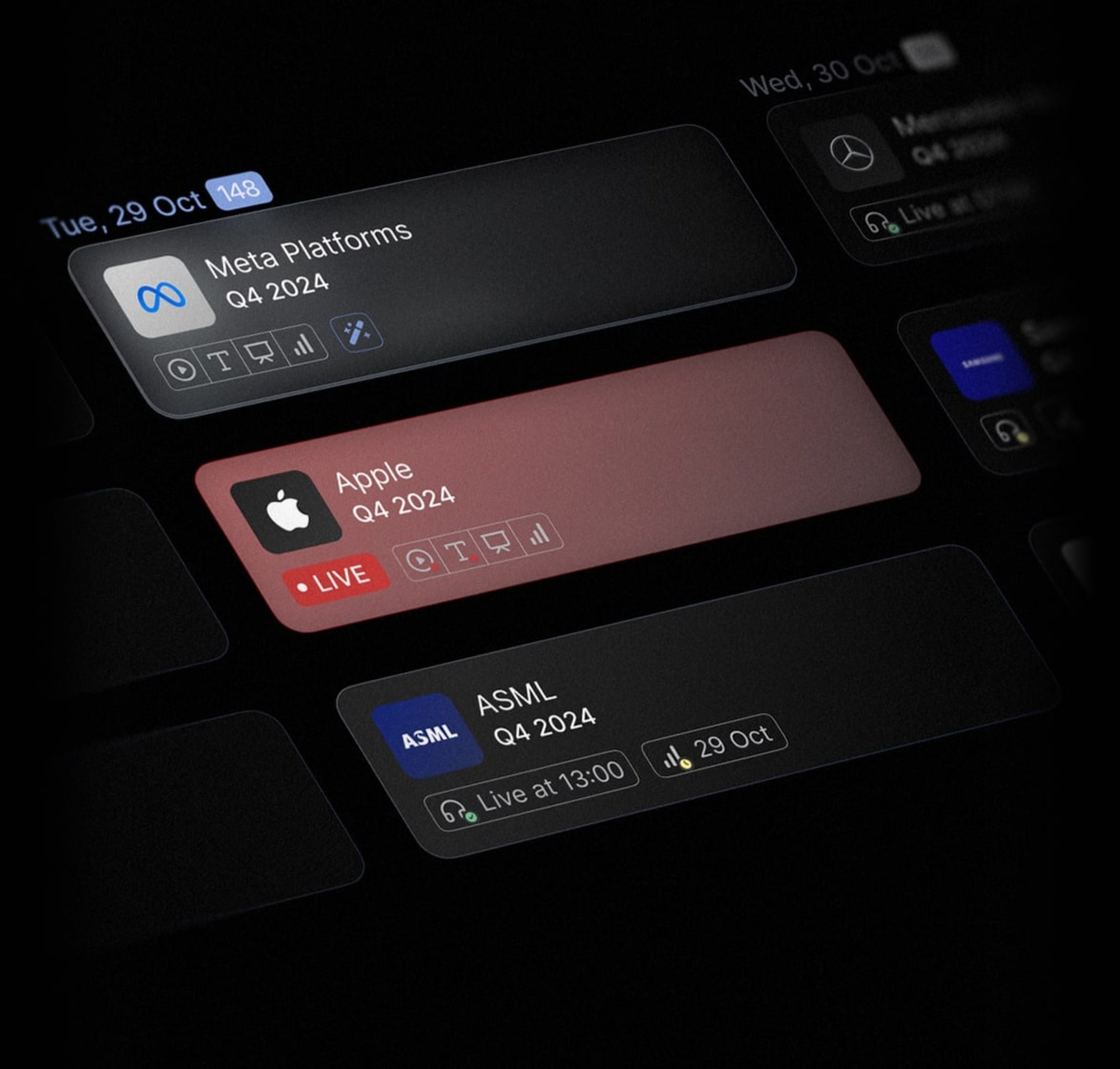 Quartr Pro – Financial Research Platform for Desktop
