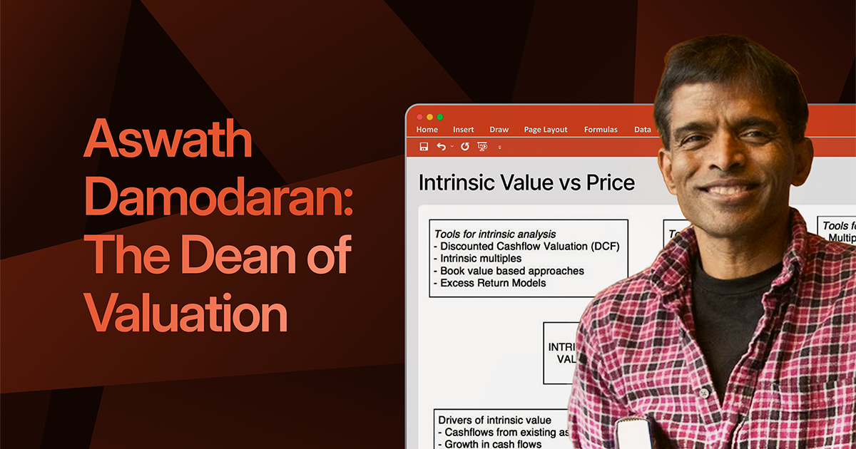 Aswath Damodaran: The Dean of Valuation - Quartr Insights