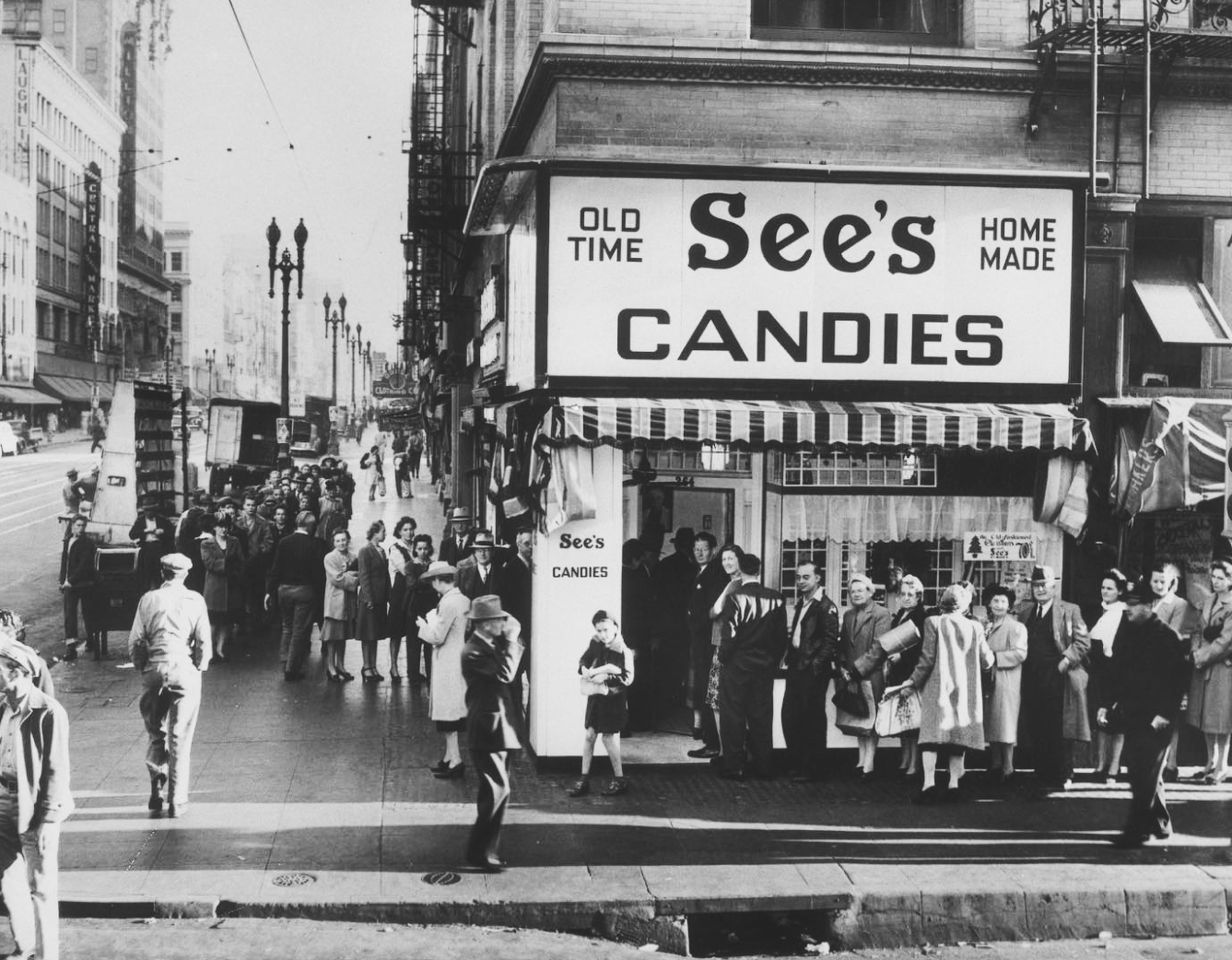Historic Image of See's Candies' Grand Central Market