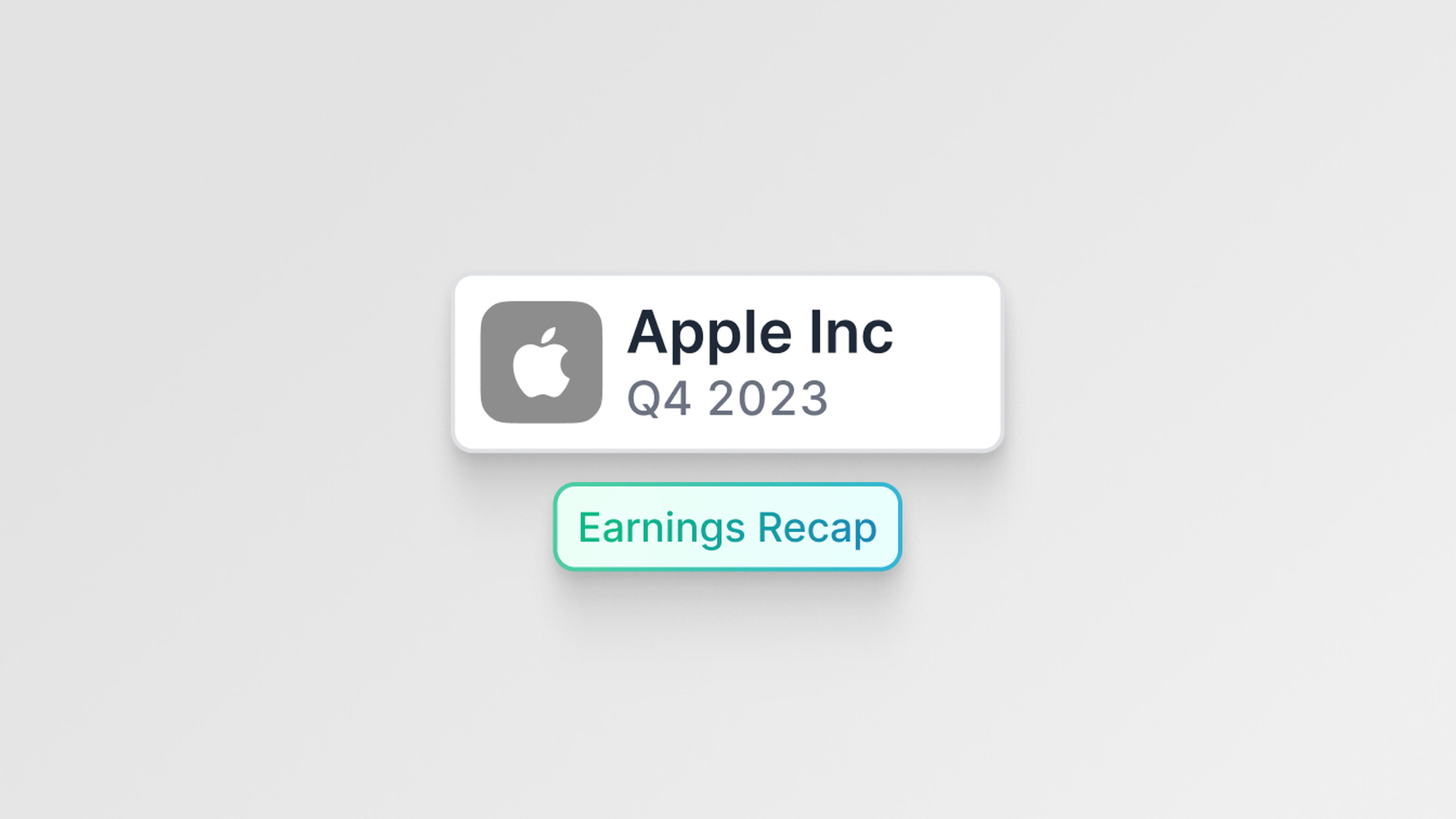 Apple Q4 2023