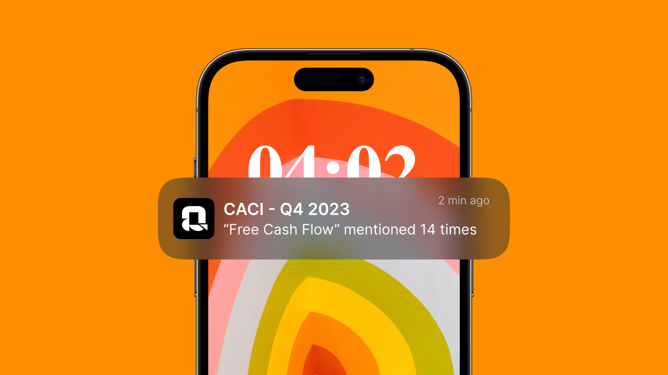 Keyword Alerts CACI