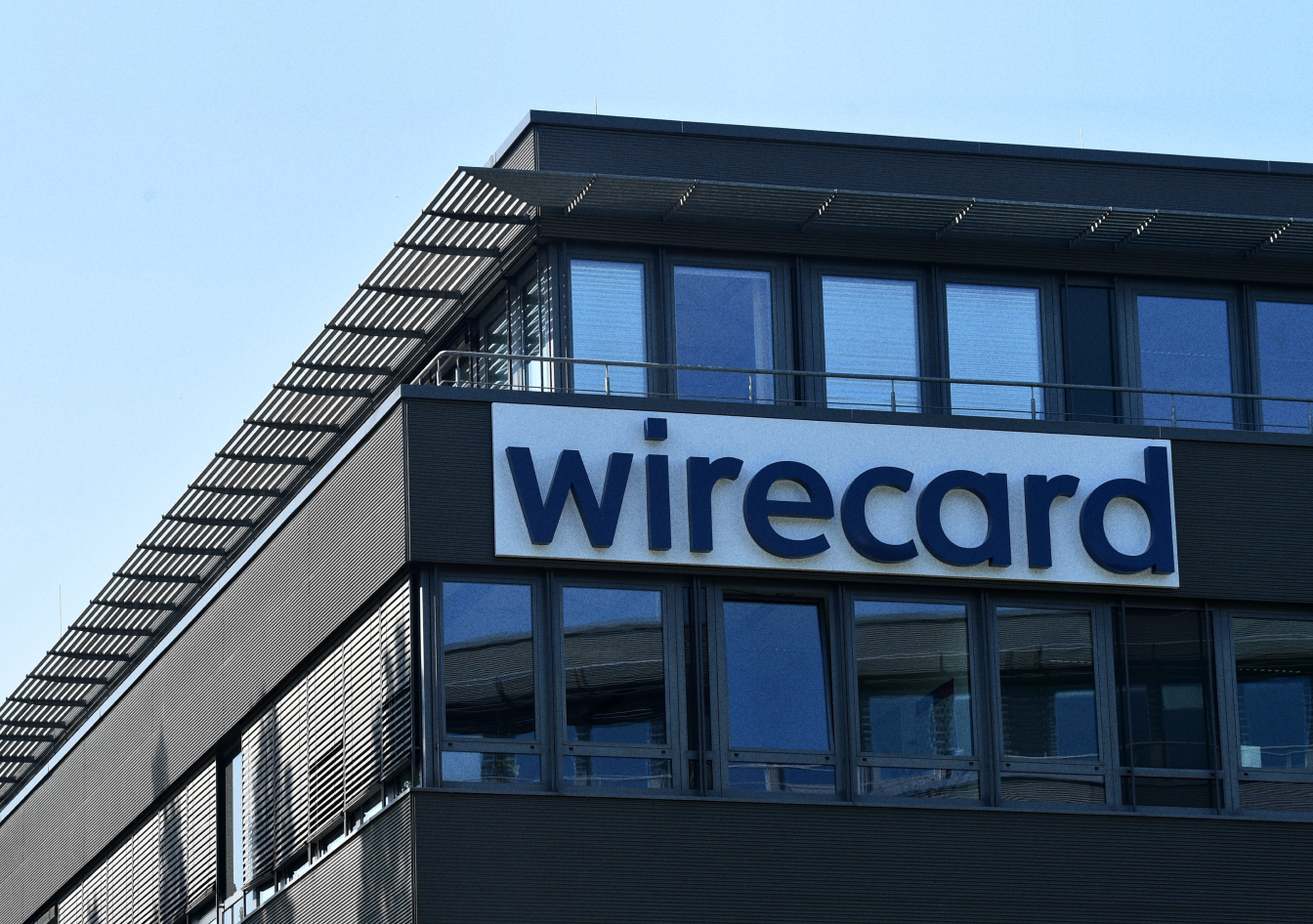 An image of Wirecard's headquarters just outside of Munich