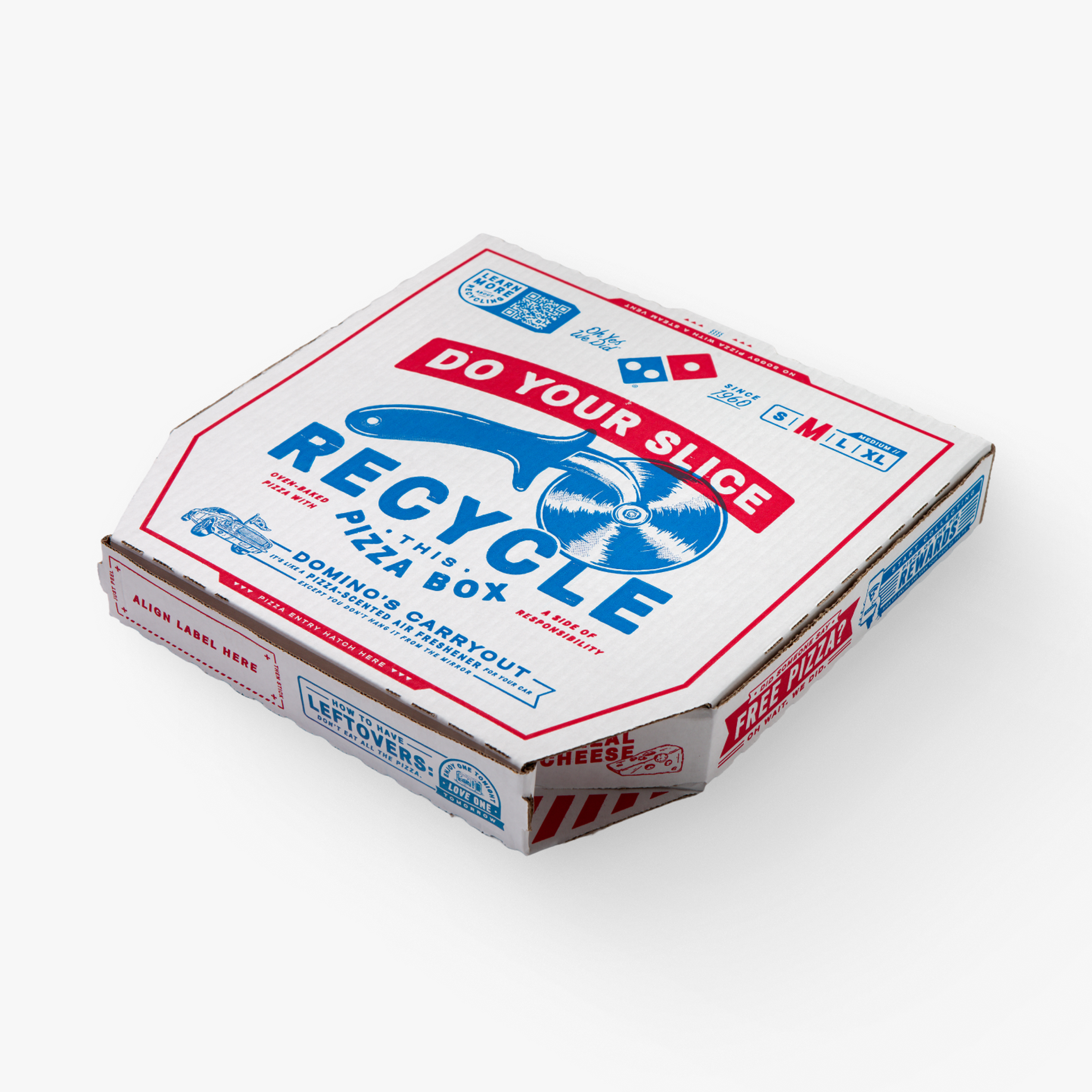 dominos pizza box