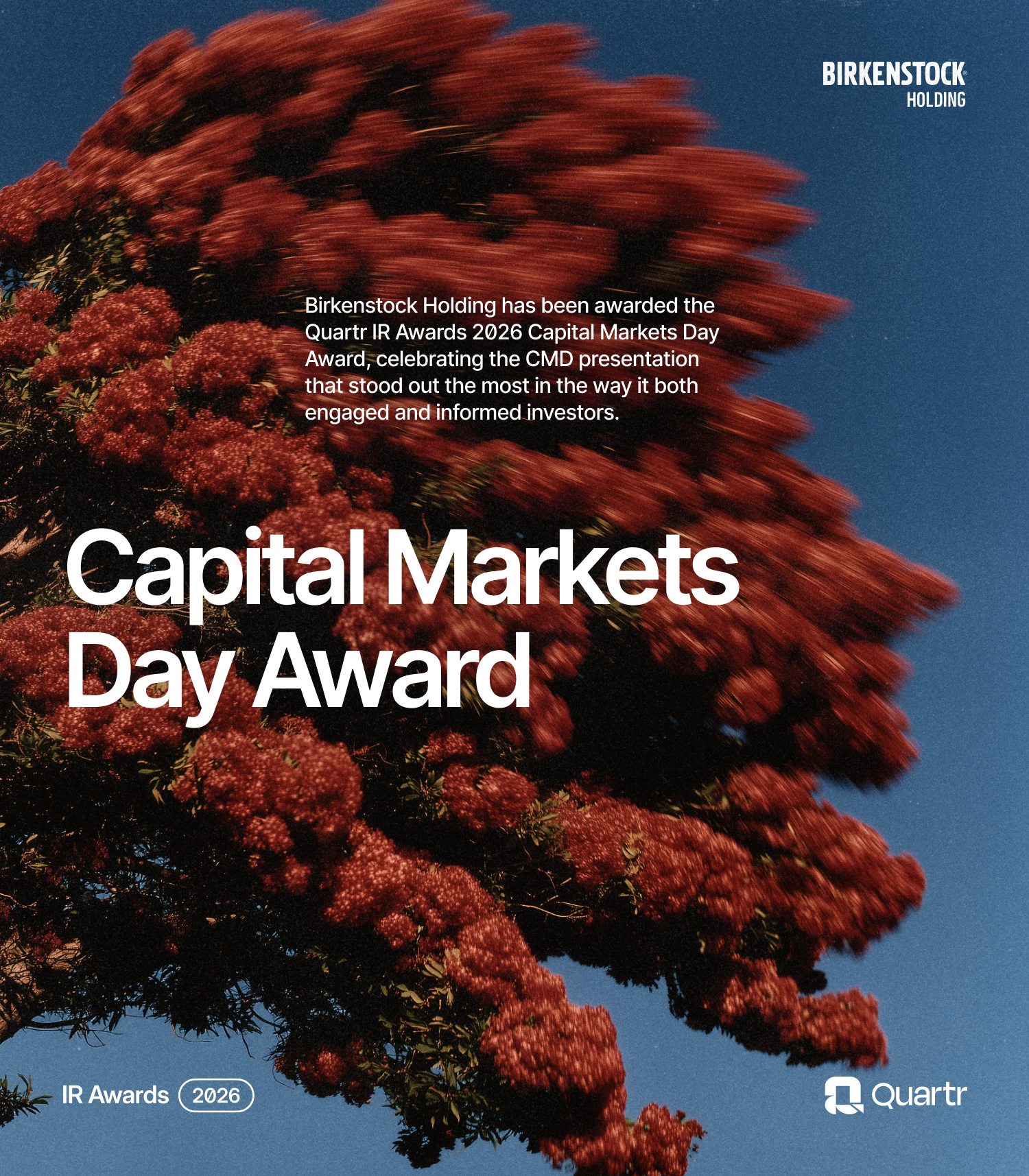 IR Awards 2026 - Capital Markets Day: Birkenstock