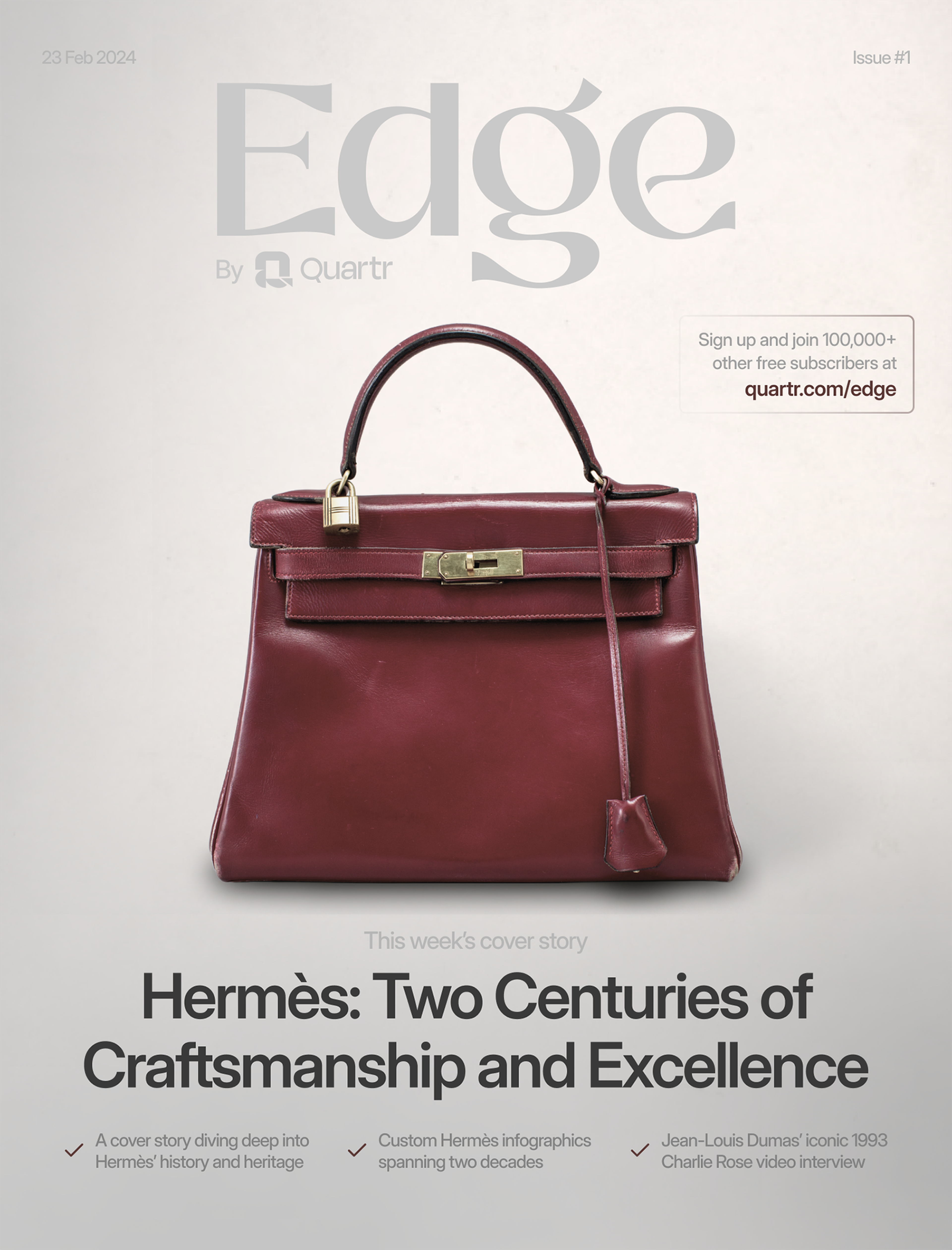 Edge #1 – Hermès: Two Centuries of Craftsmanship and Excellence