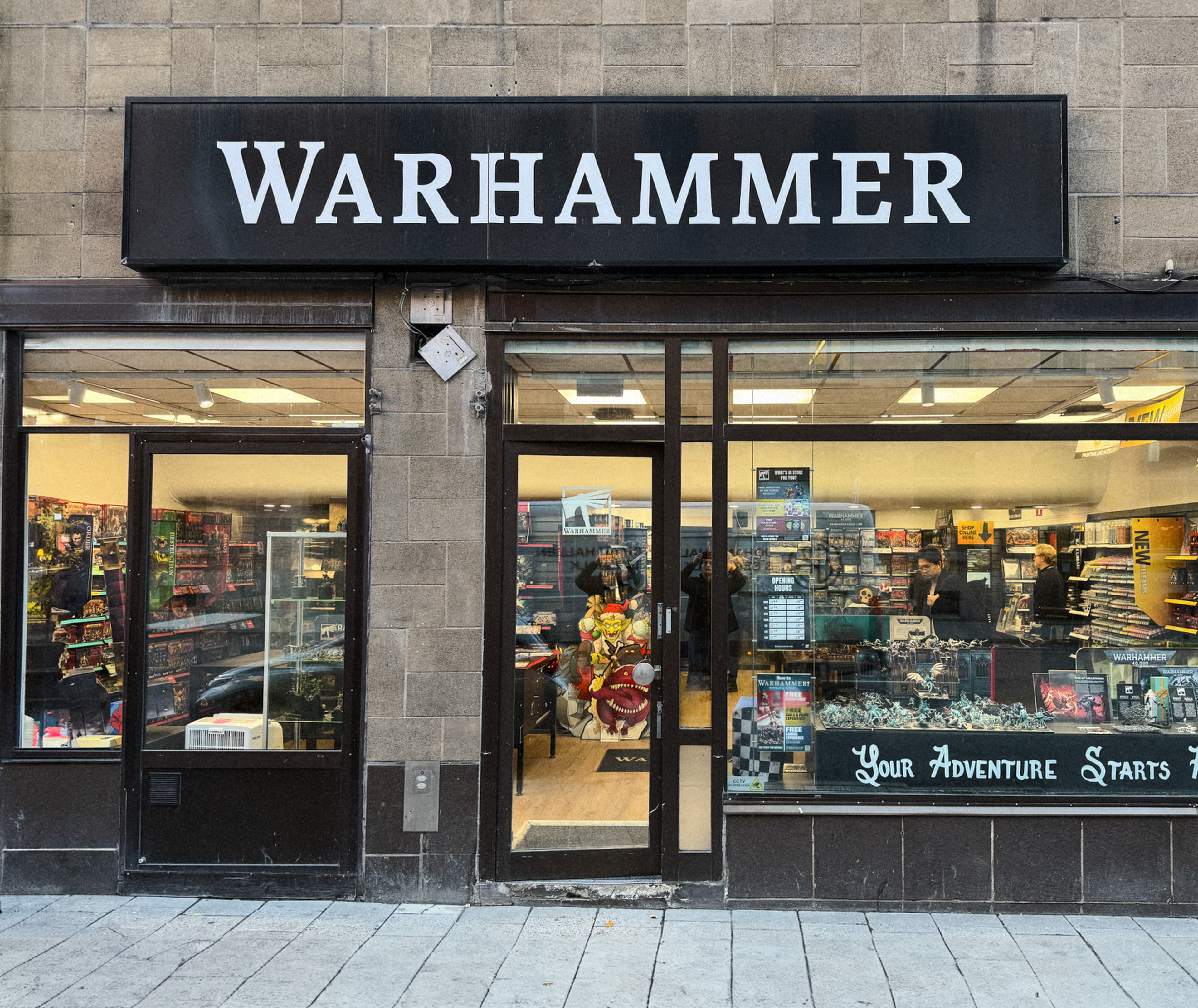The Warhammer Store in Stockholm