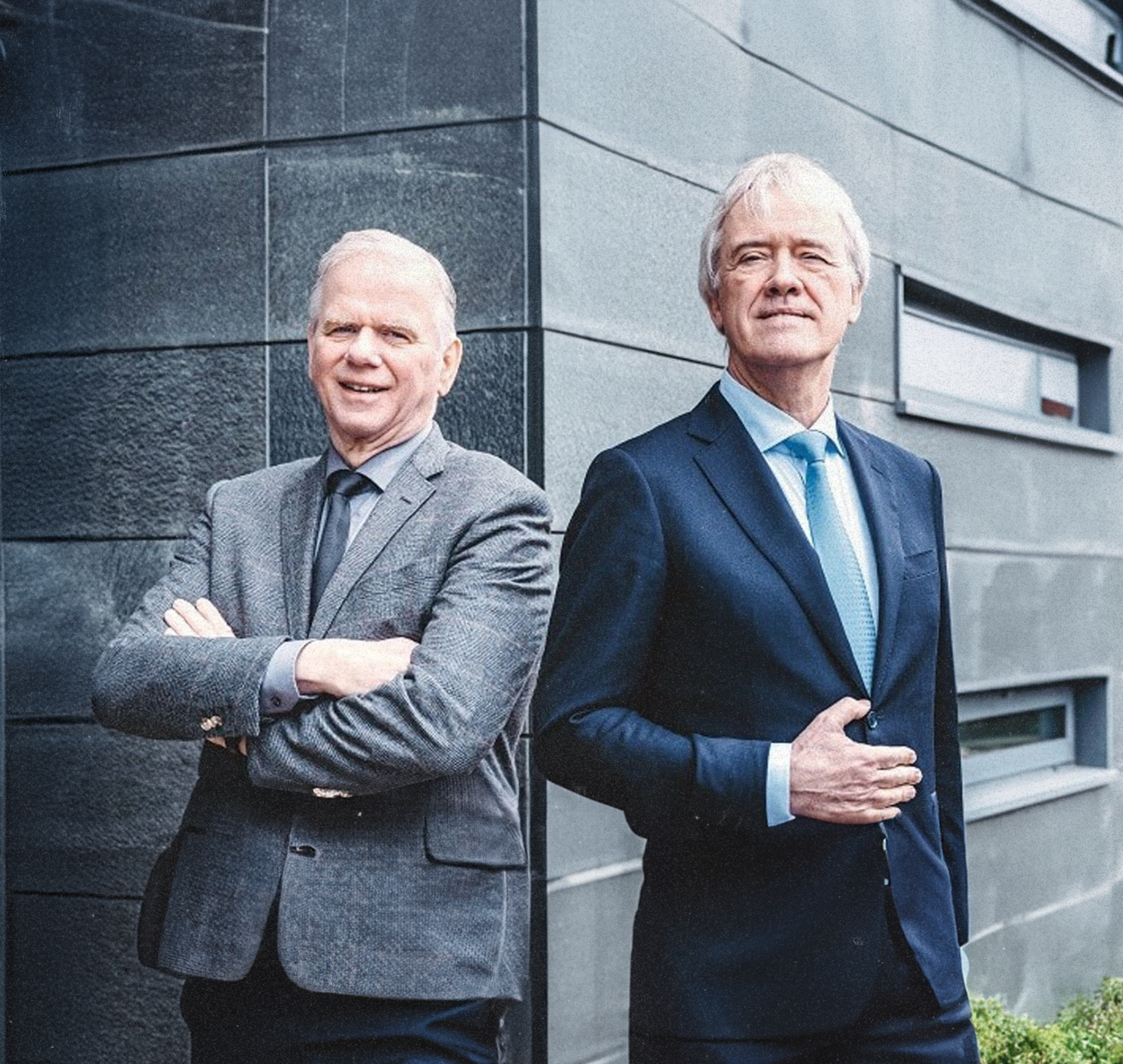 ASML leading figures: Peter Wennink and Martin van den Brink