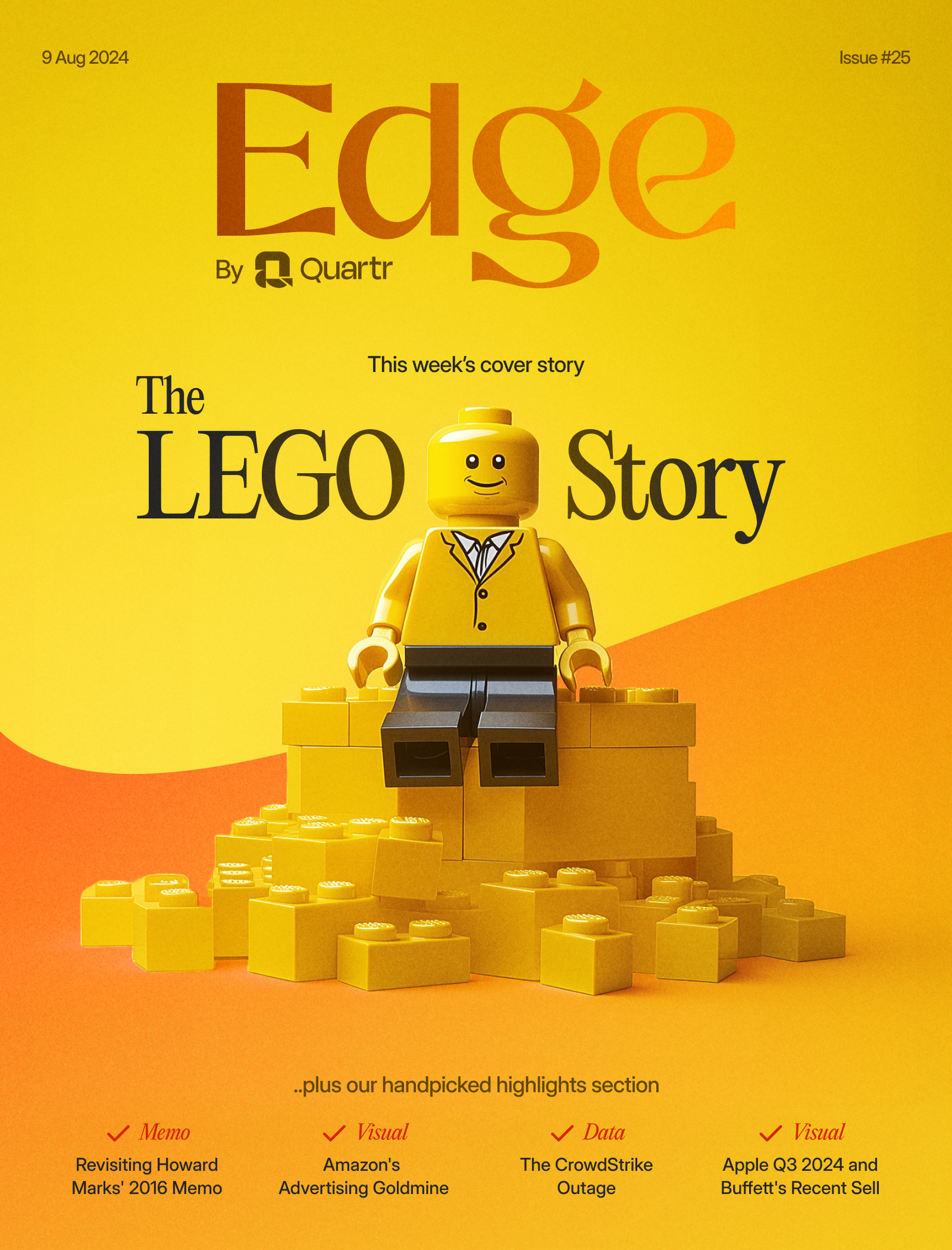 Edge #25: The LEGO Story Cover photo