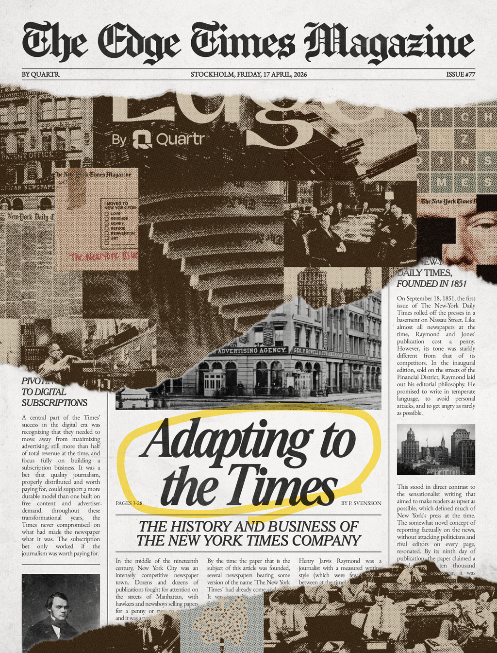 The New York Times Company: Adapting to the Times
