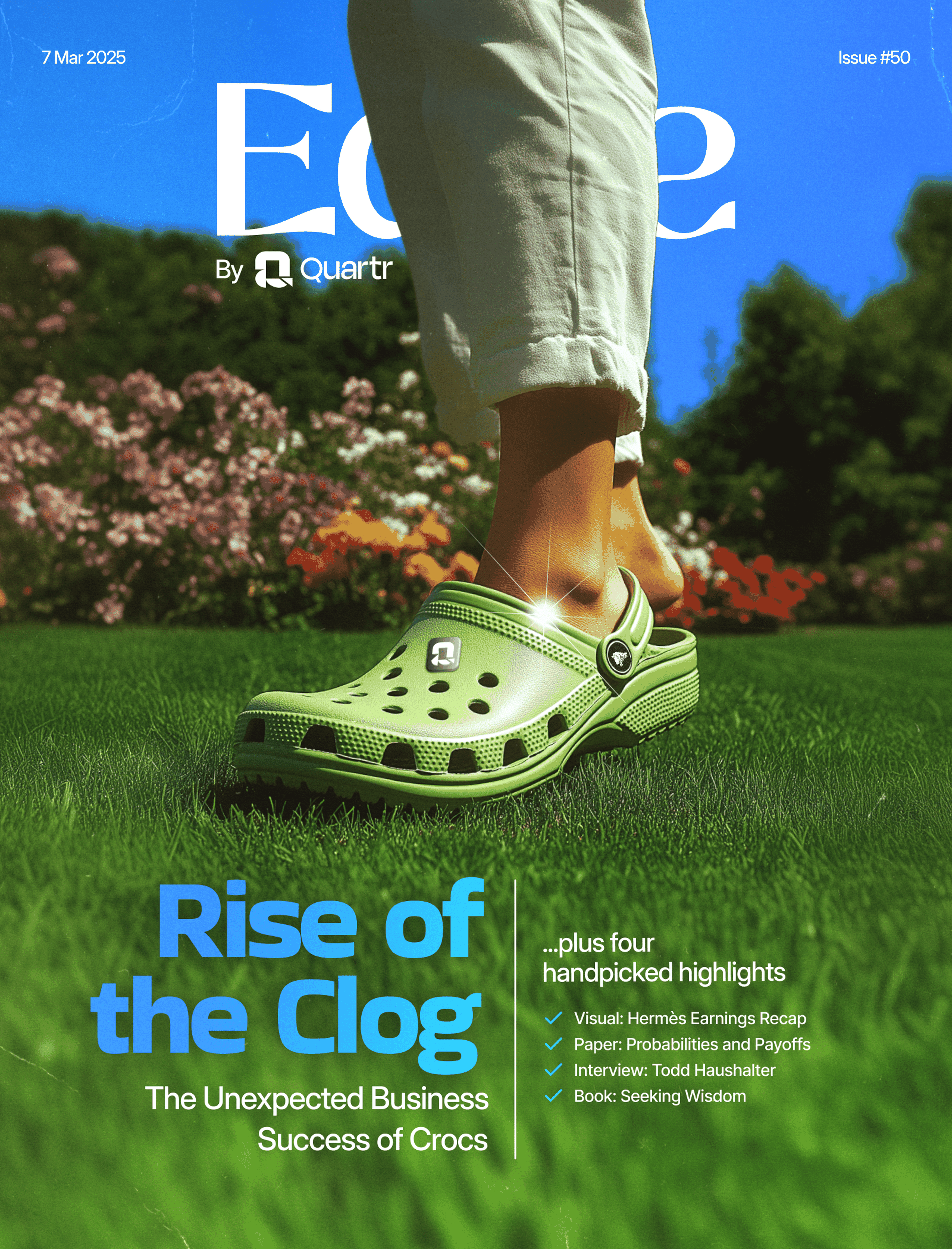 Edge #50 Cover Photo: Crocs, Rise of the Clog
