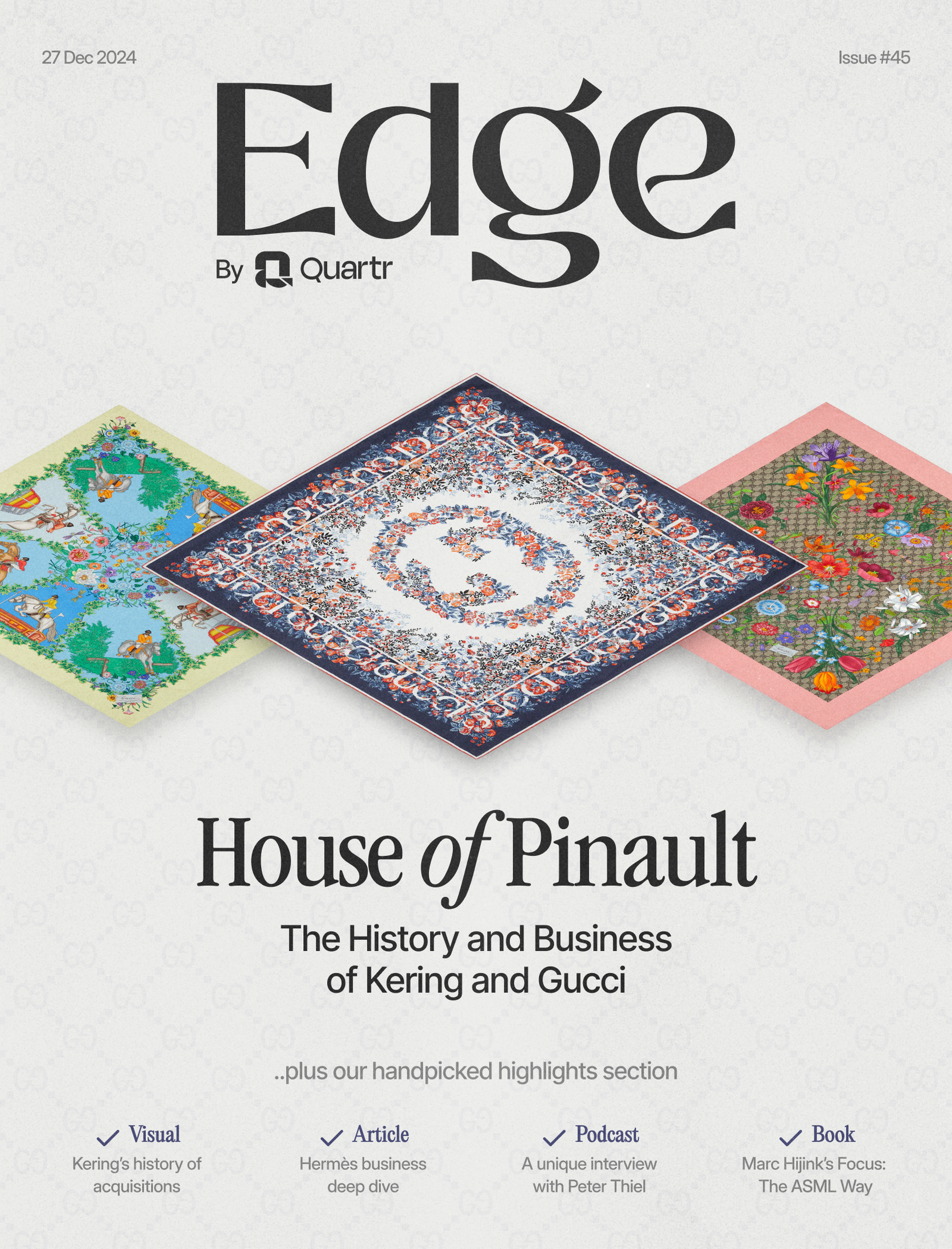 Edge #45 Cover photo: Kering