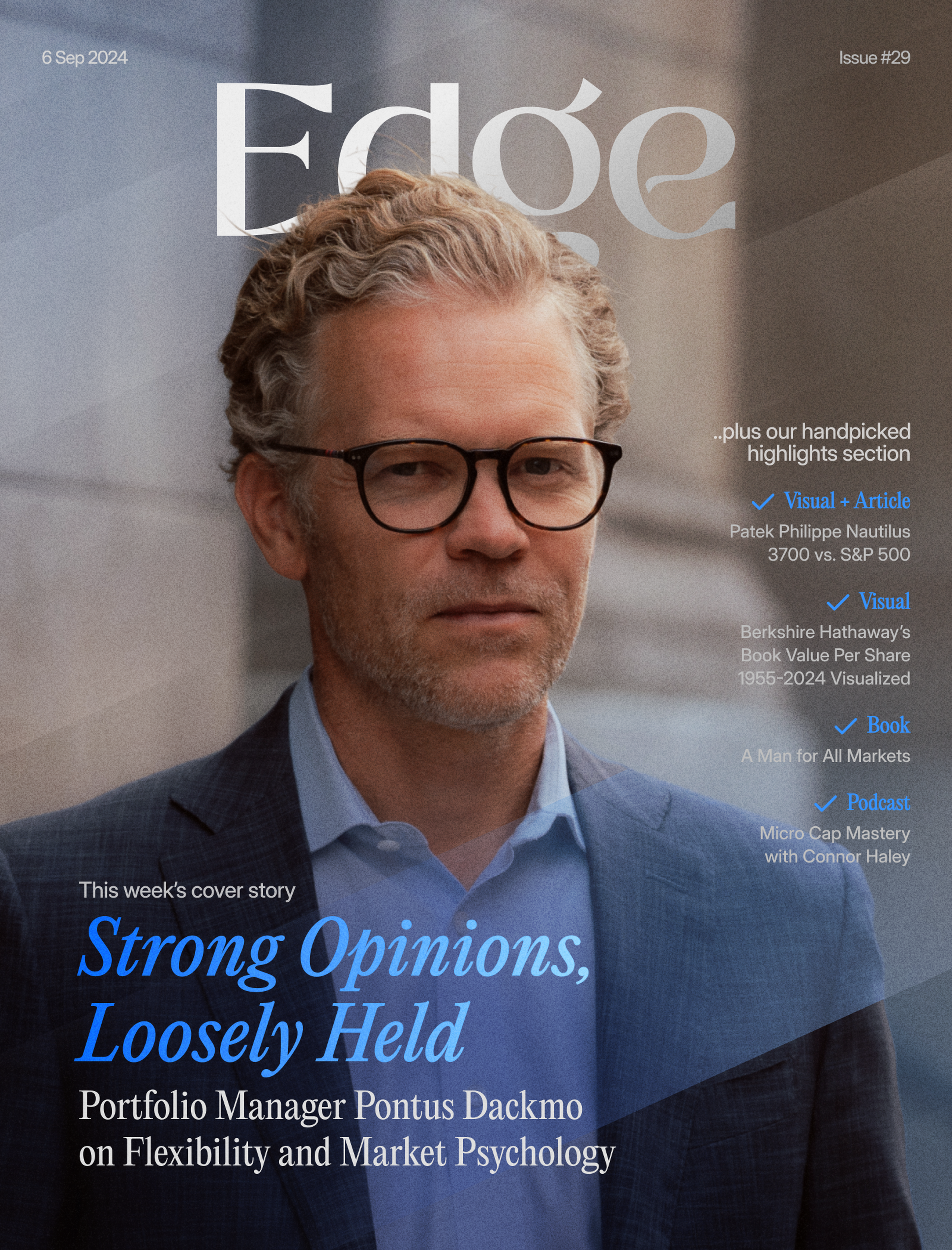 Edge Cover #29: Pontus Dackmo