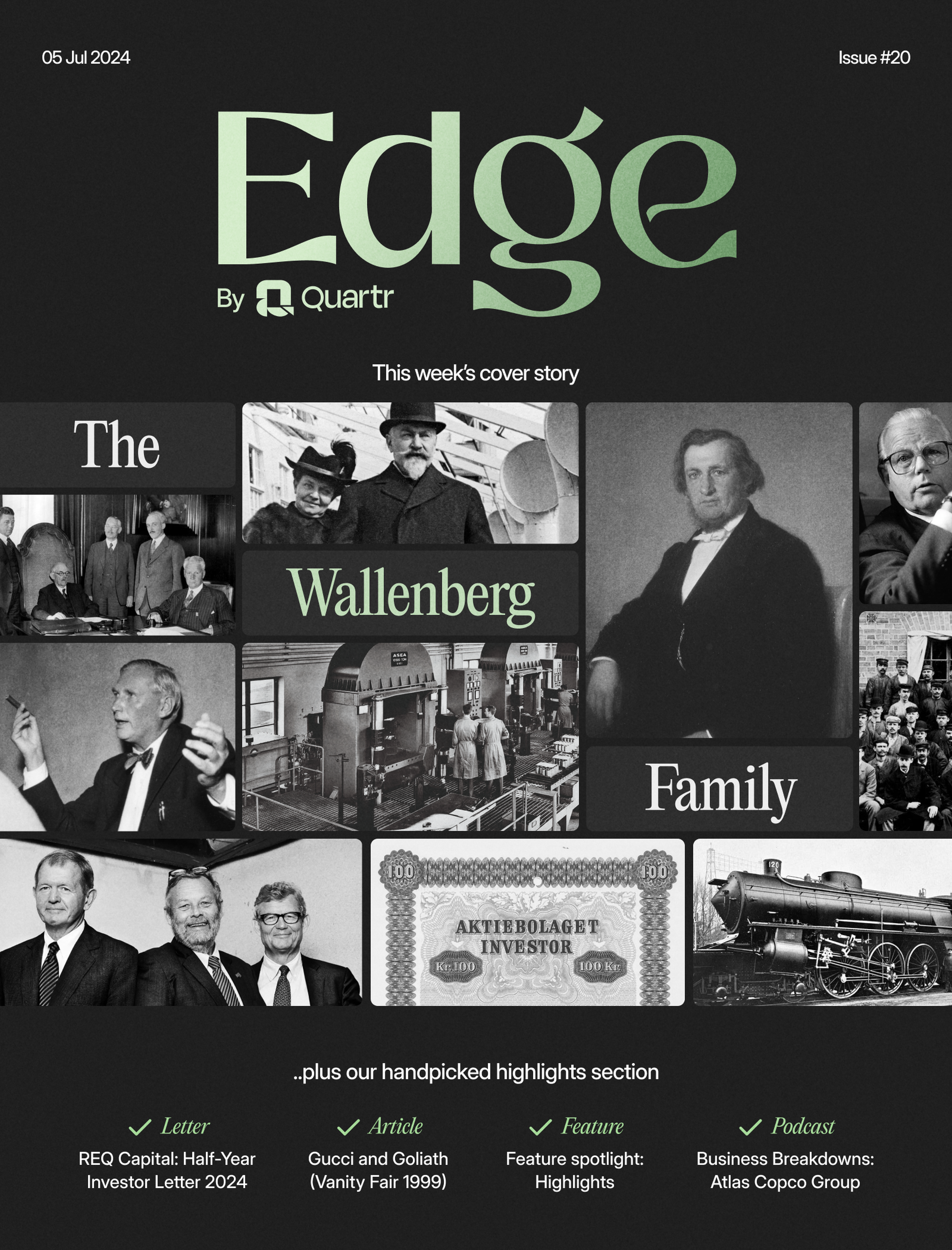 Edge #20 - Wallenberg Family Cover