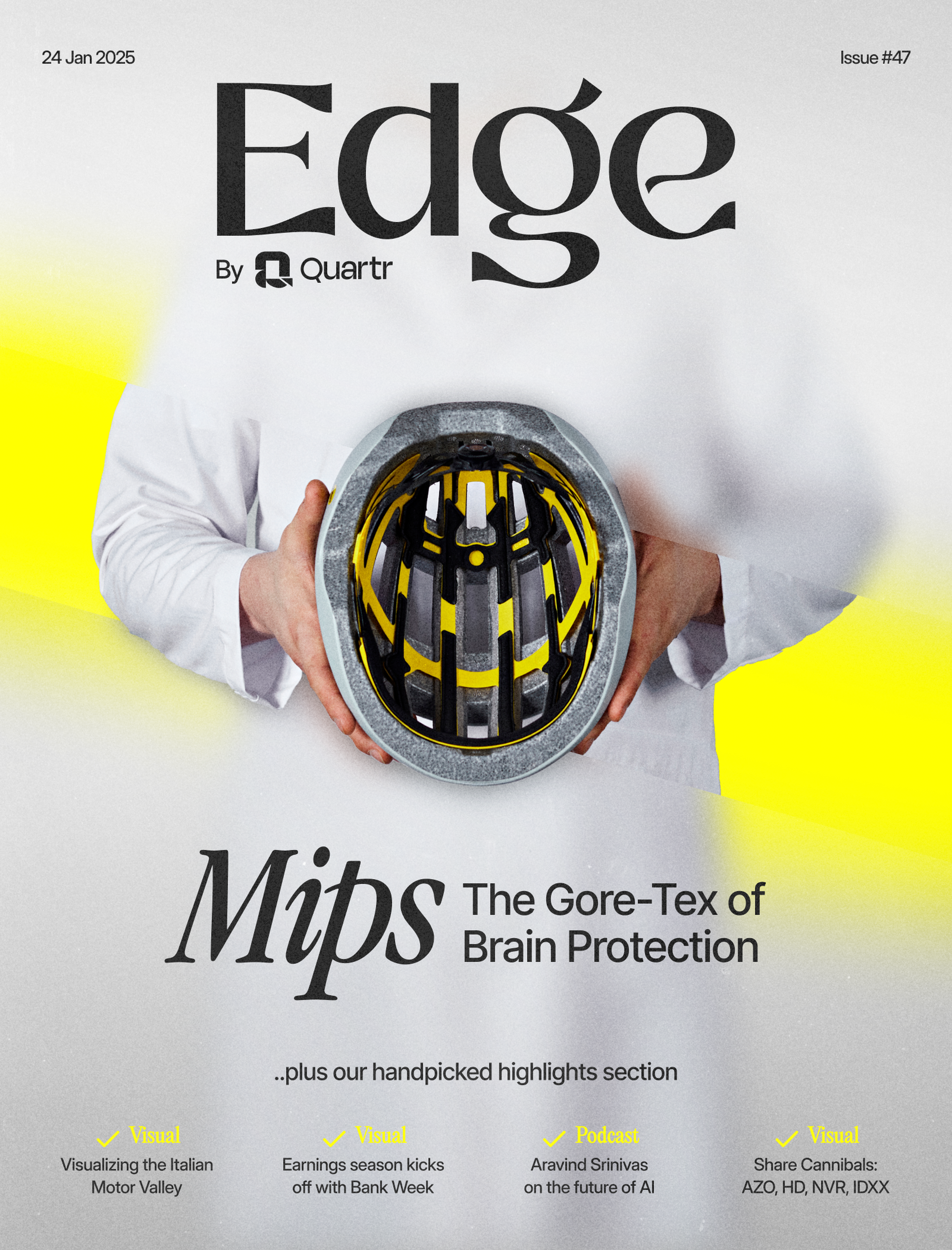Cover for Edge #47: Mips – The Gore-Tex of Brain Protection in helmets
