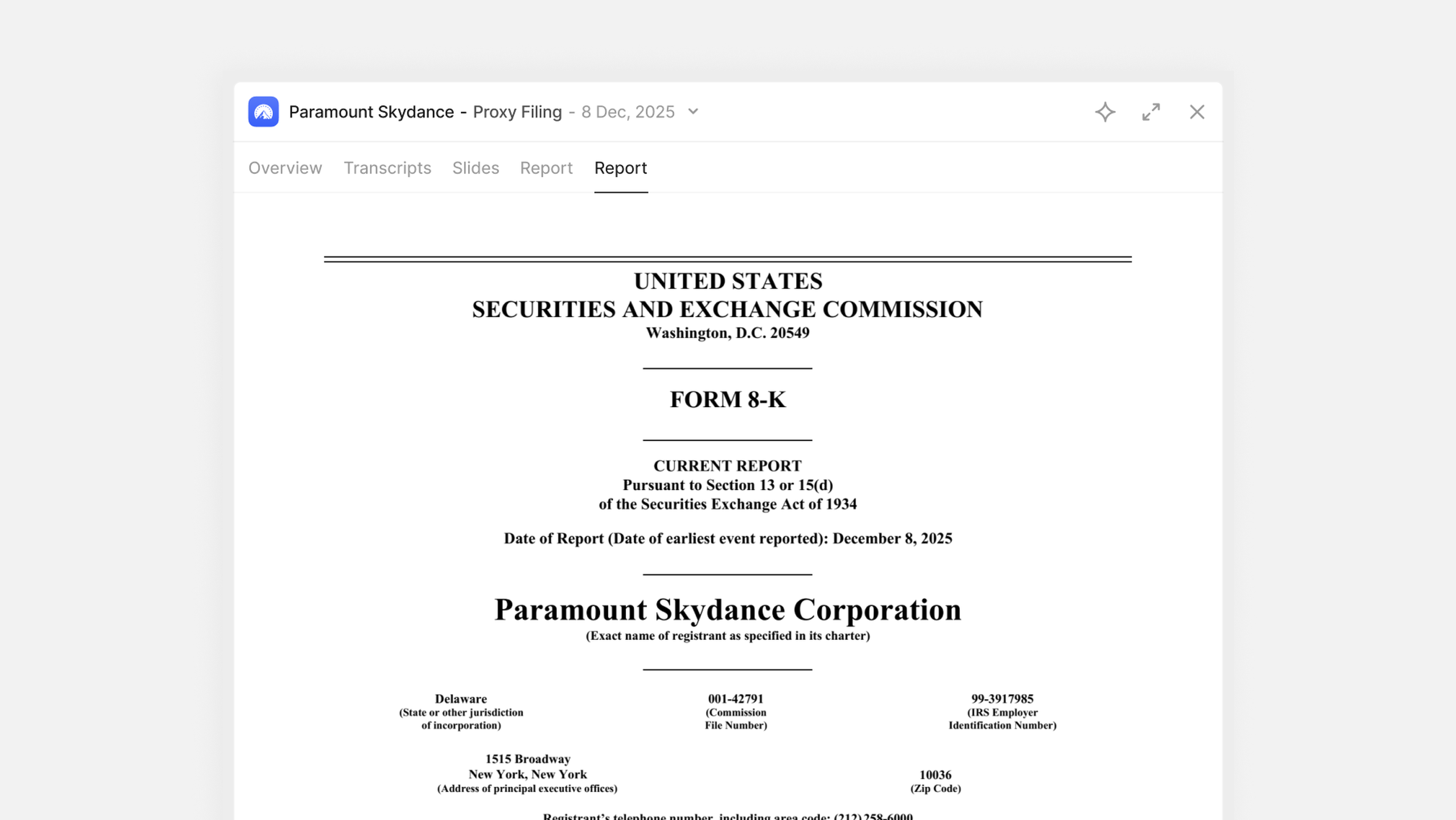 Quartr Pro: Key updates 2025, additional filings