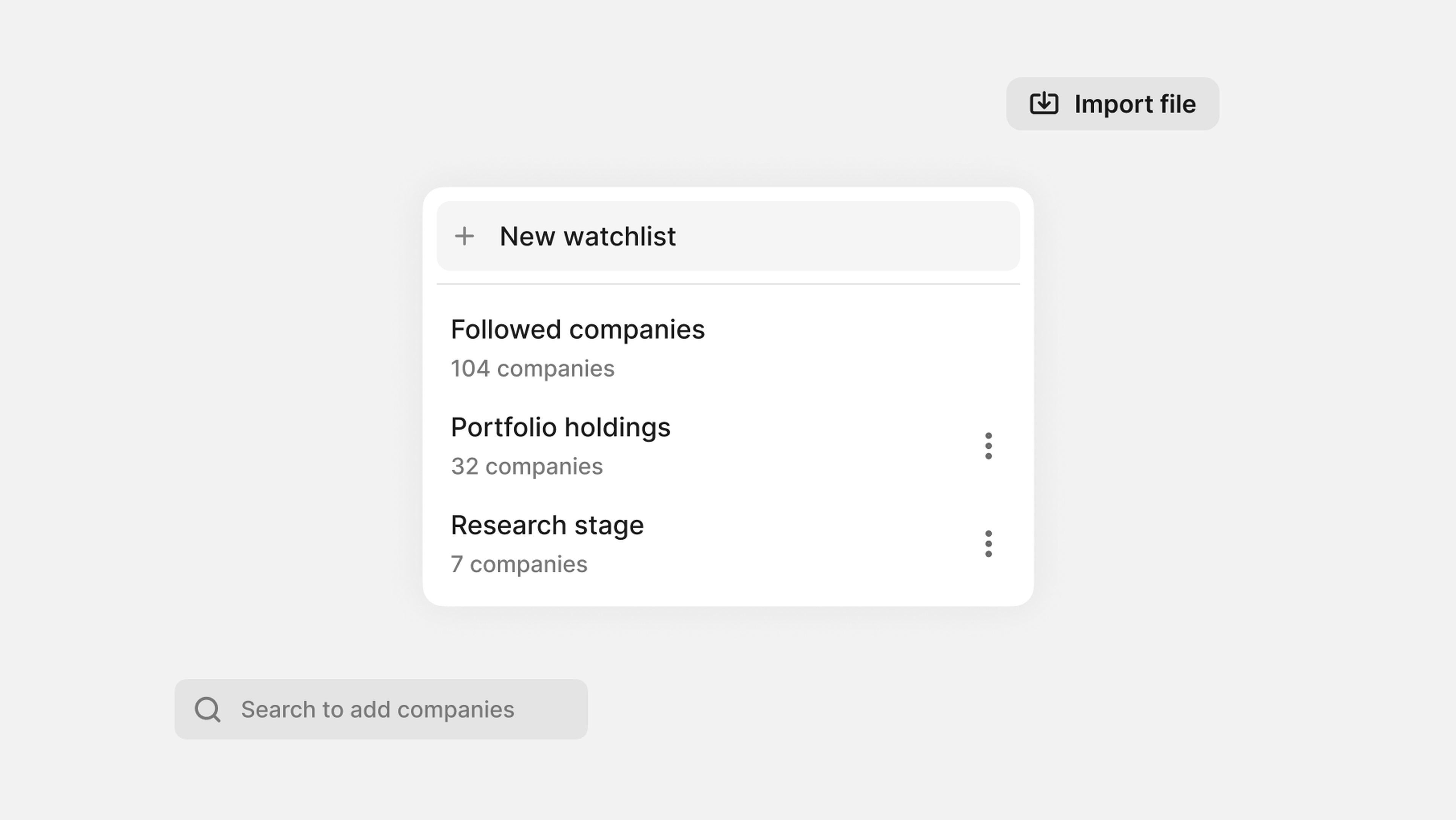 Quartr Pro: Key updates 2025, watchlists