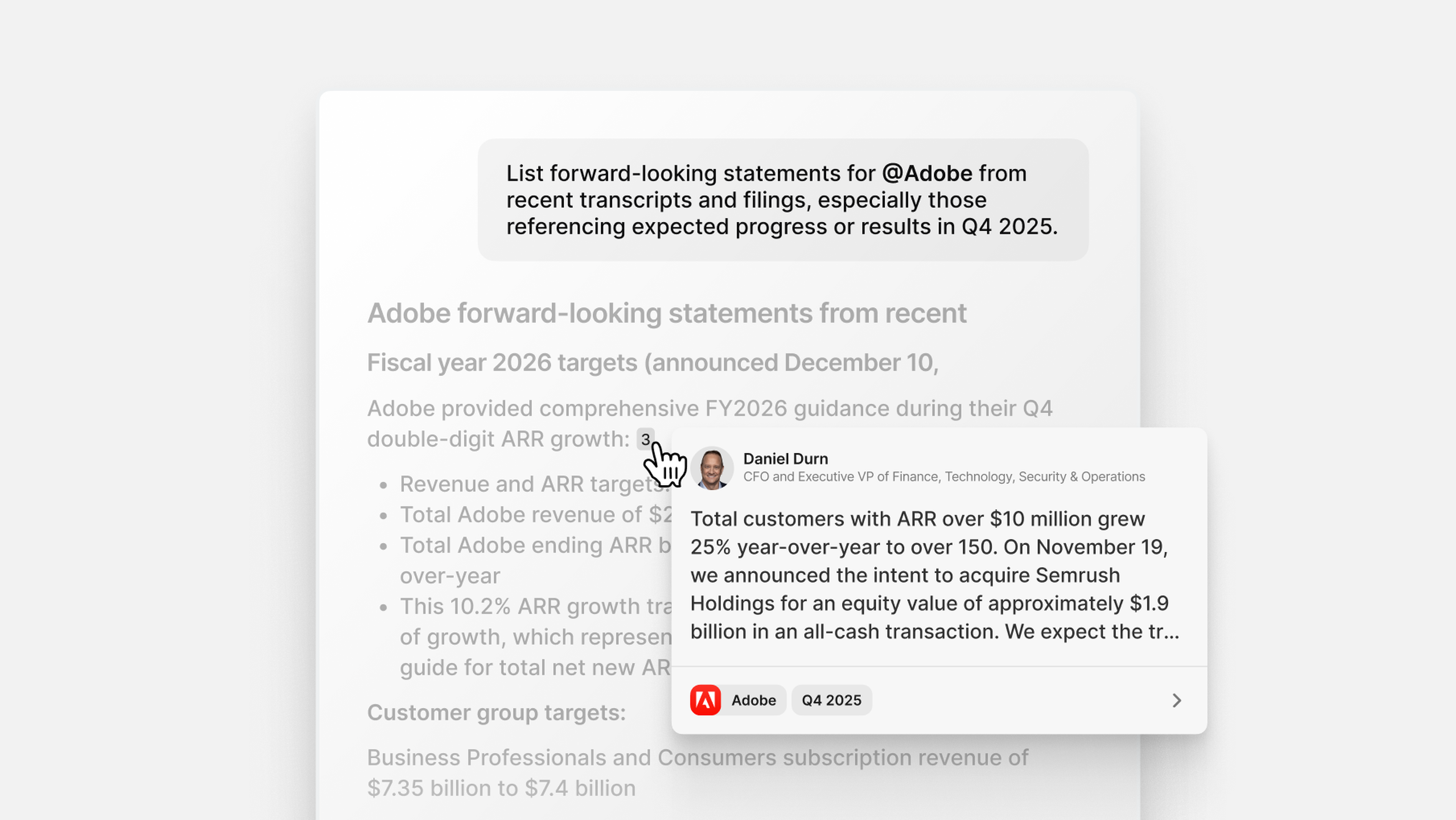 Quartr Pro: Key updates 2025, AI chat