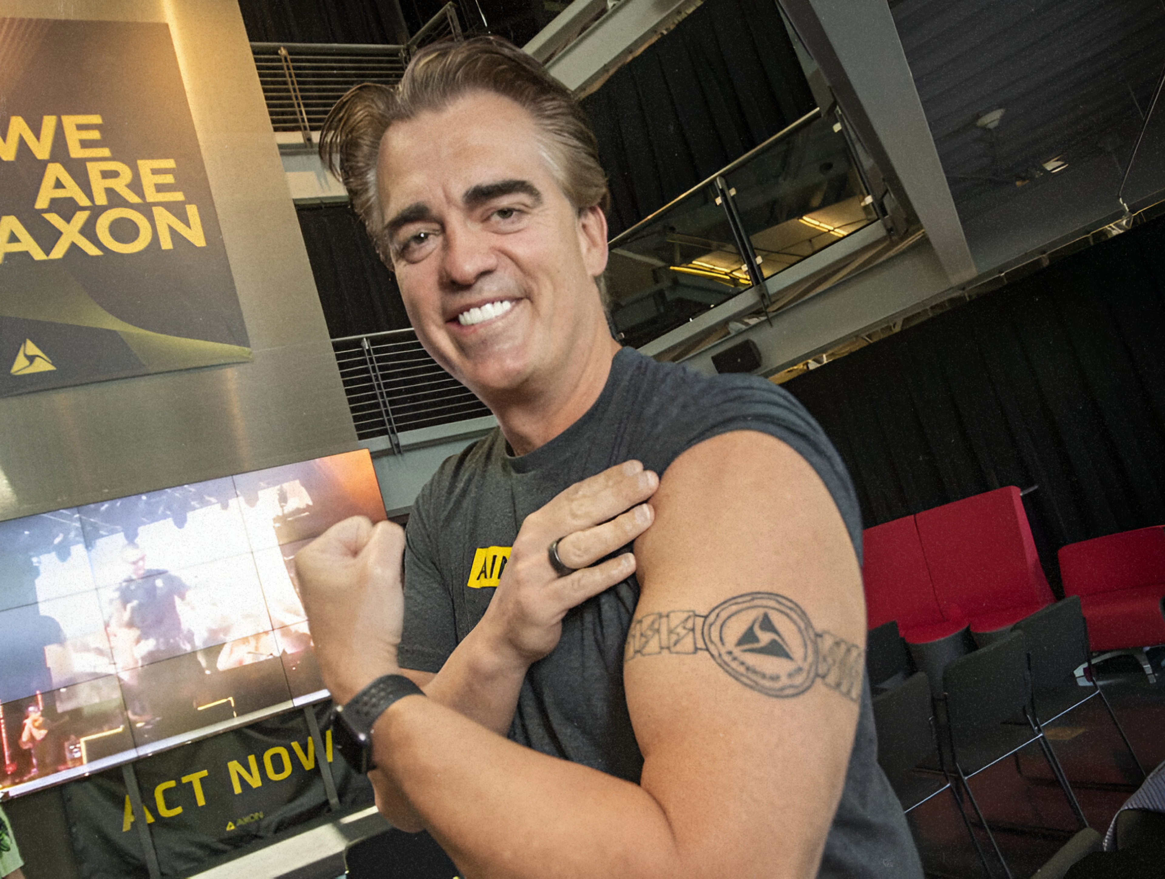 The CEO at Axon Enterprise, Rick Smith