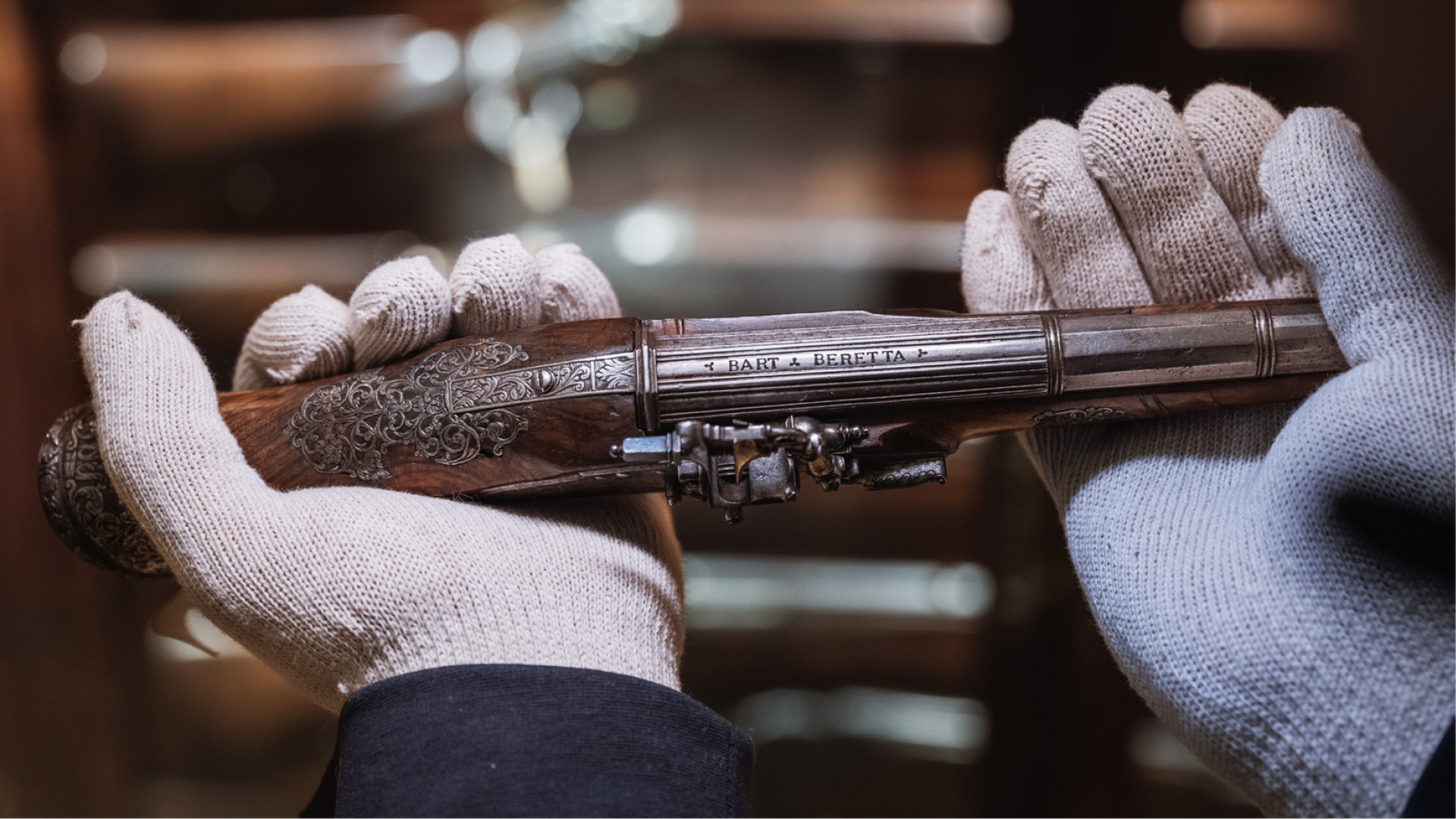 One of Beretta's earliest firearms