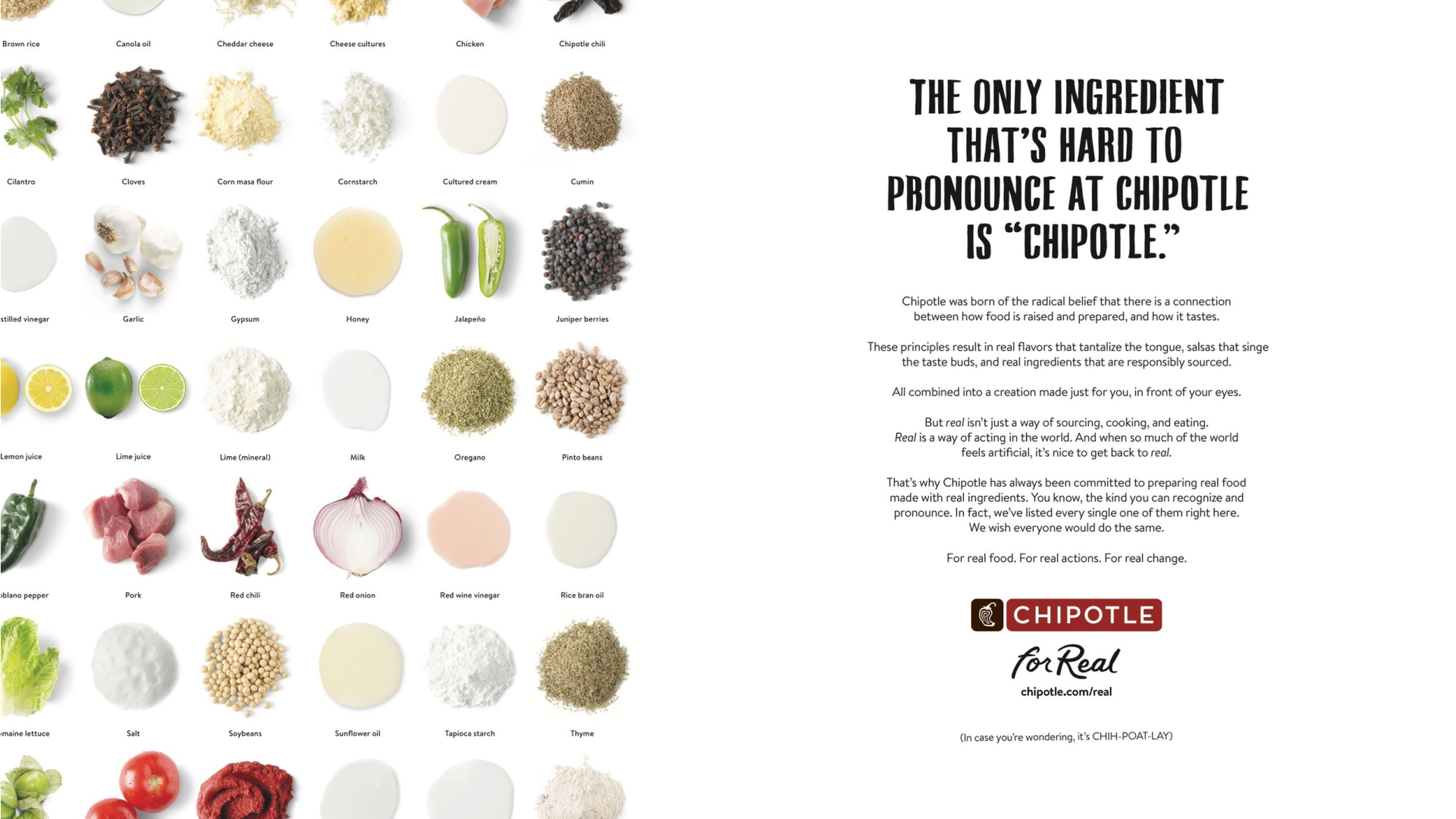 The For Real campaign – where Chipotle's turnaround began