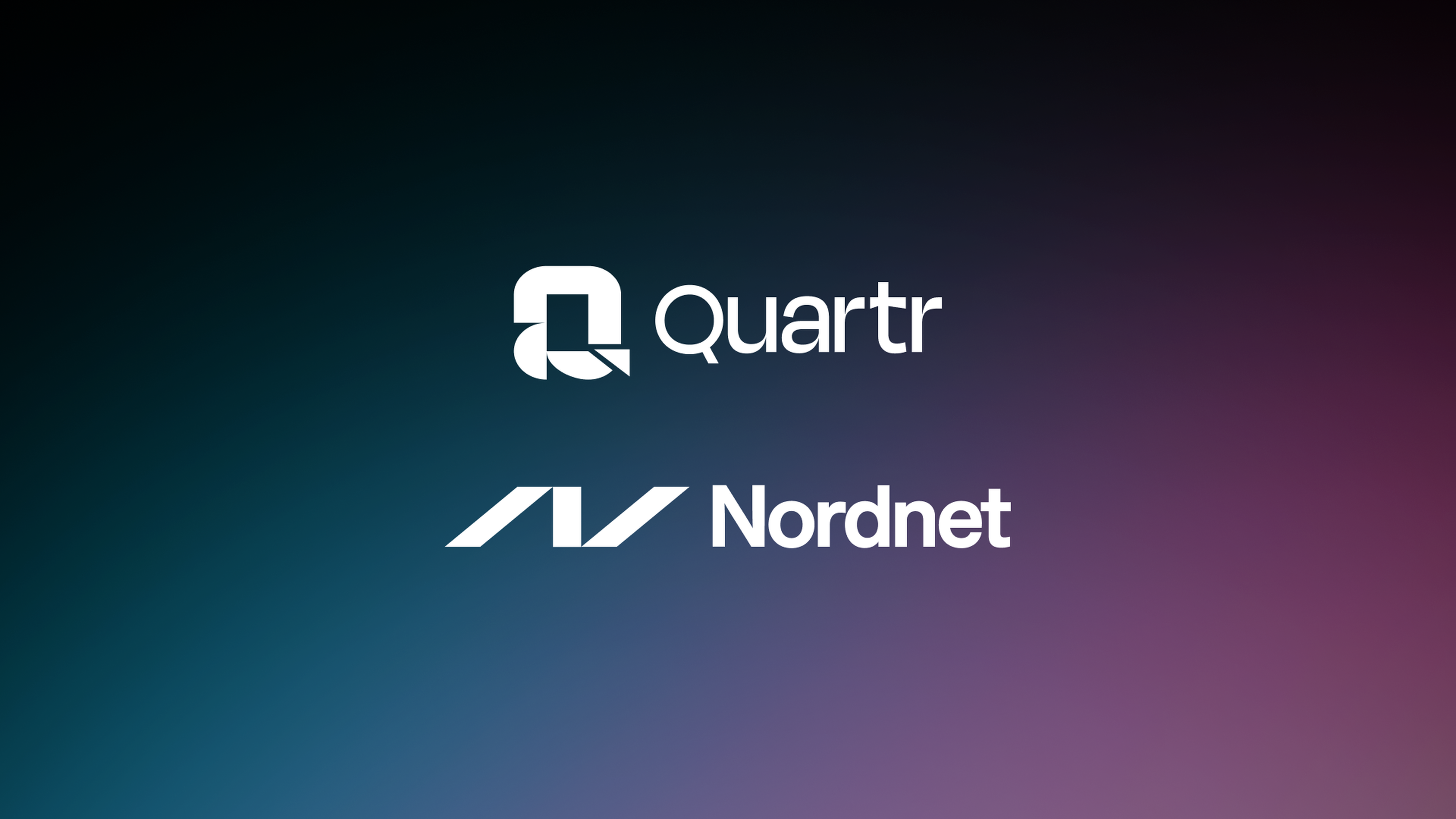 Quartr and Nordnet logos