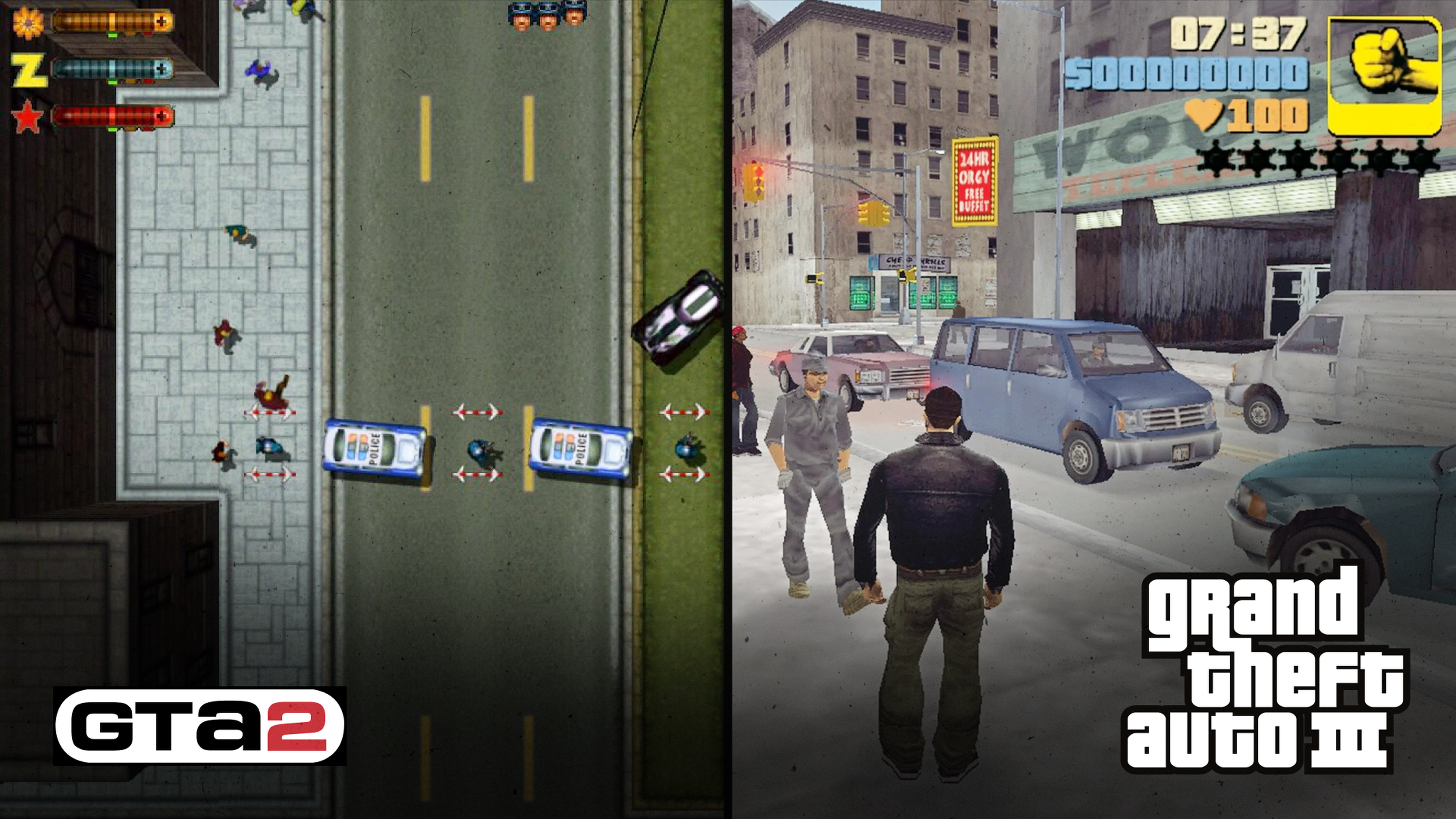 The shift from overhead-view to three-dimensional, setting the franchise on a new trajectory