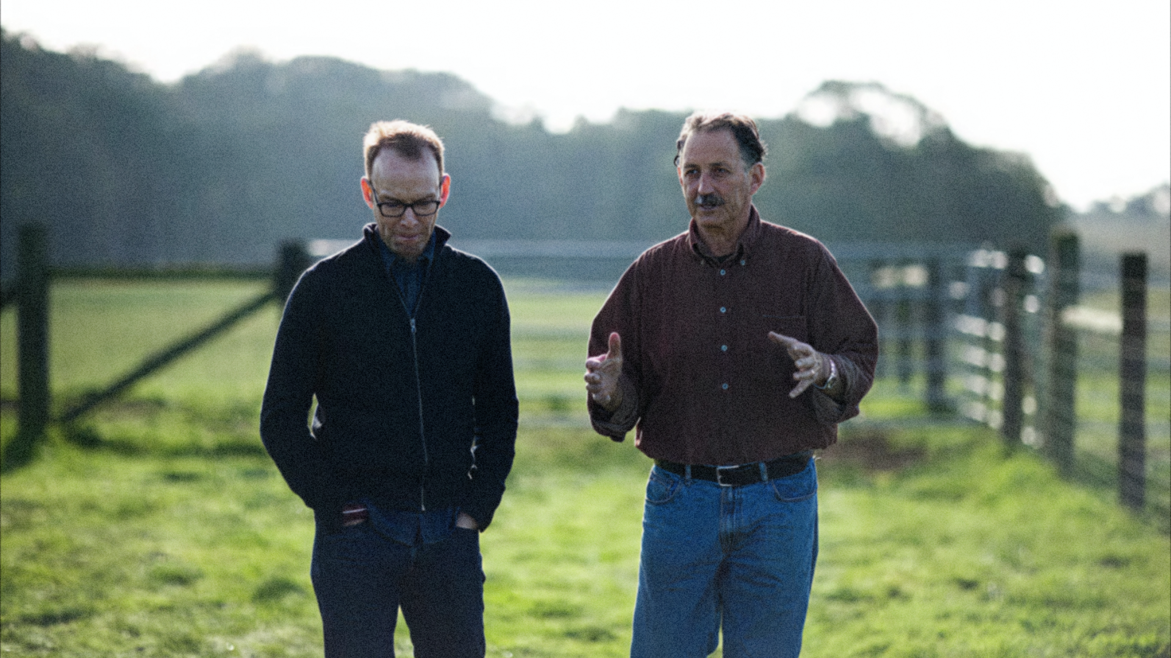 Steve Ells at Niman Ranch, where Chipotle's approach to sourcing began