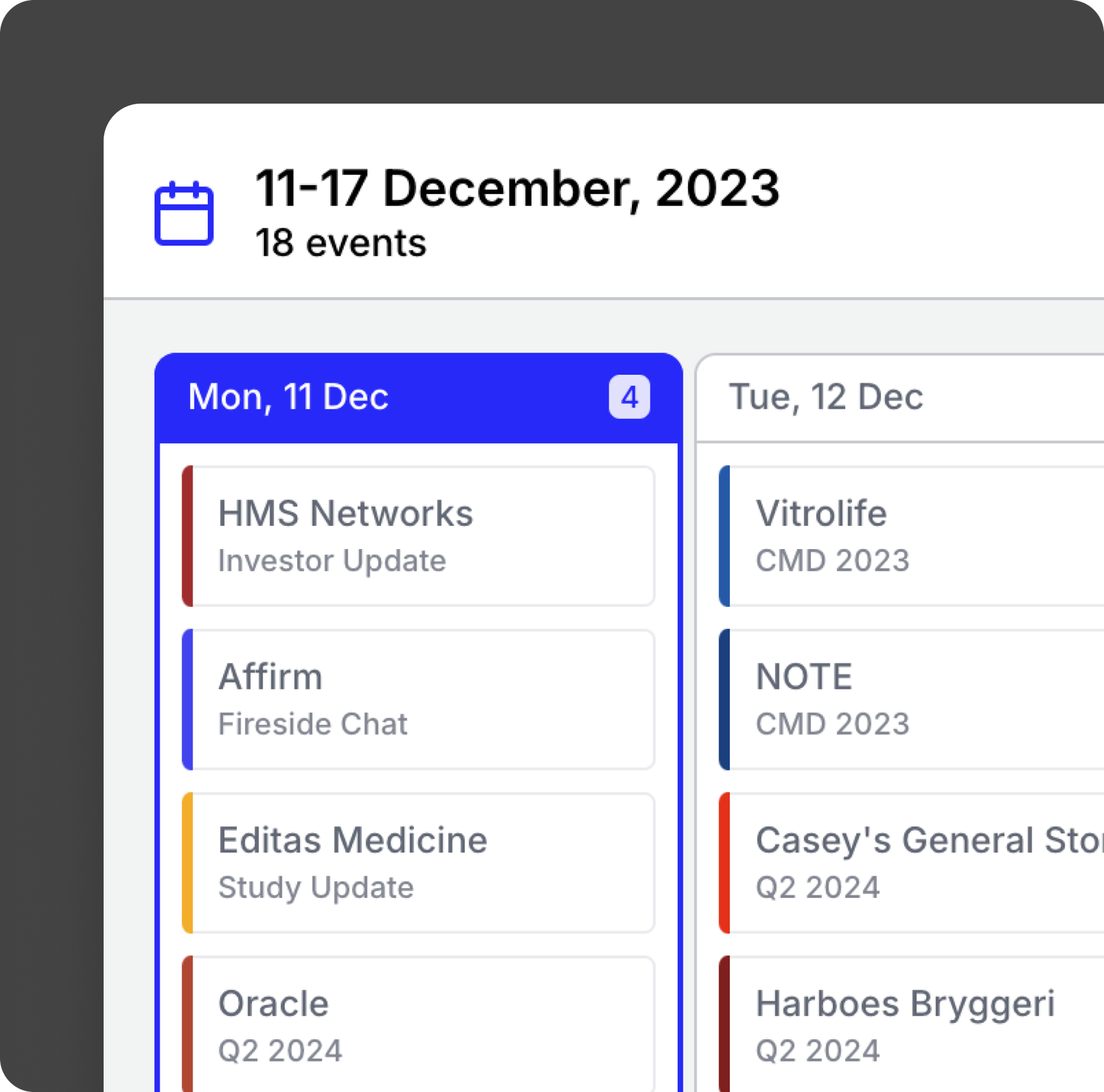 Quartr Pro - Financial Research Platform for Desktop