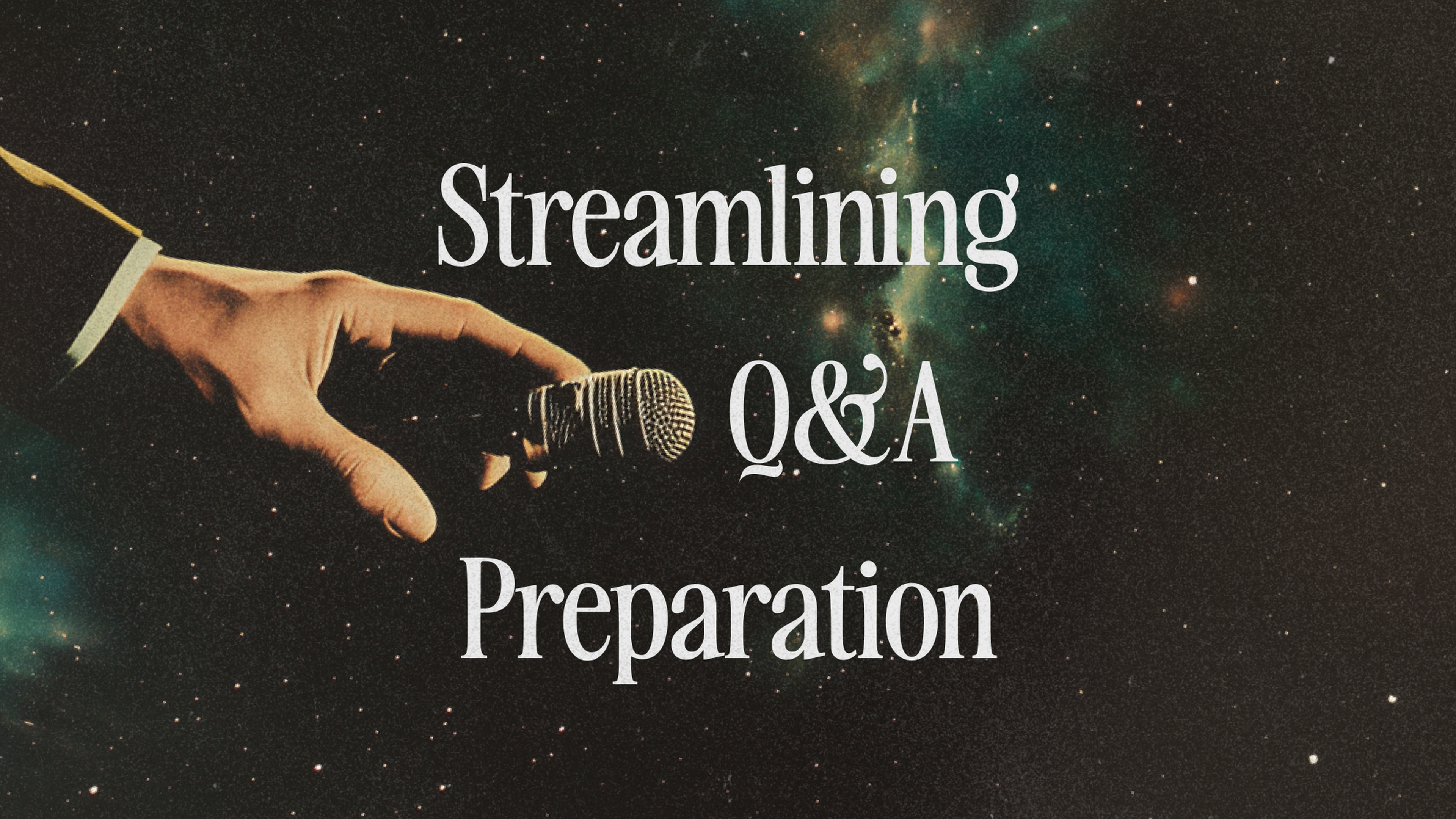 Streamlining Q&A Preparations for Investor Relations Professionals