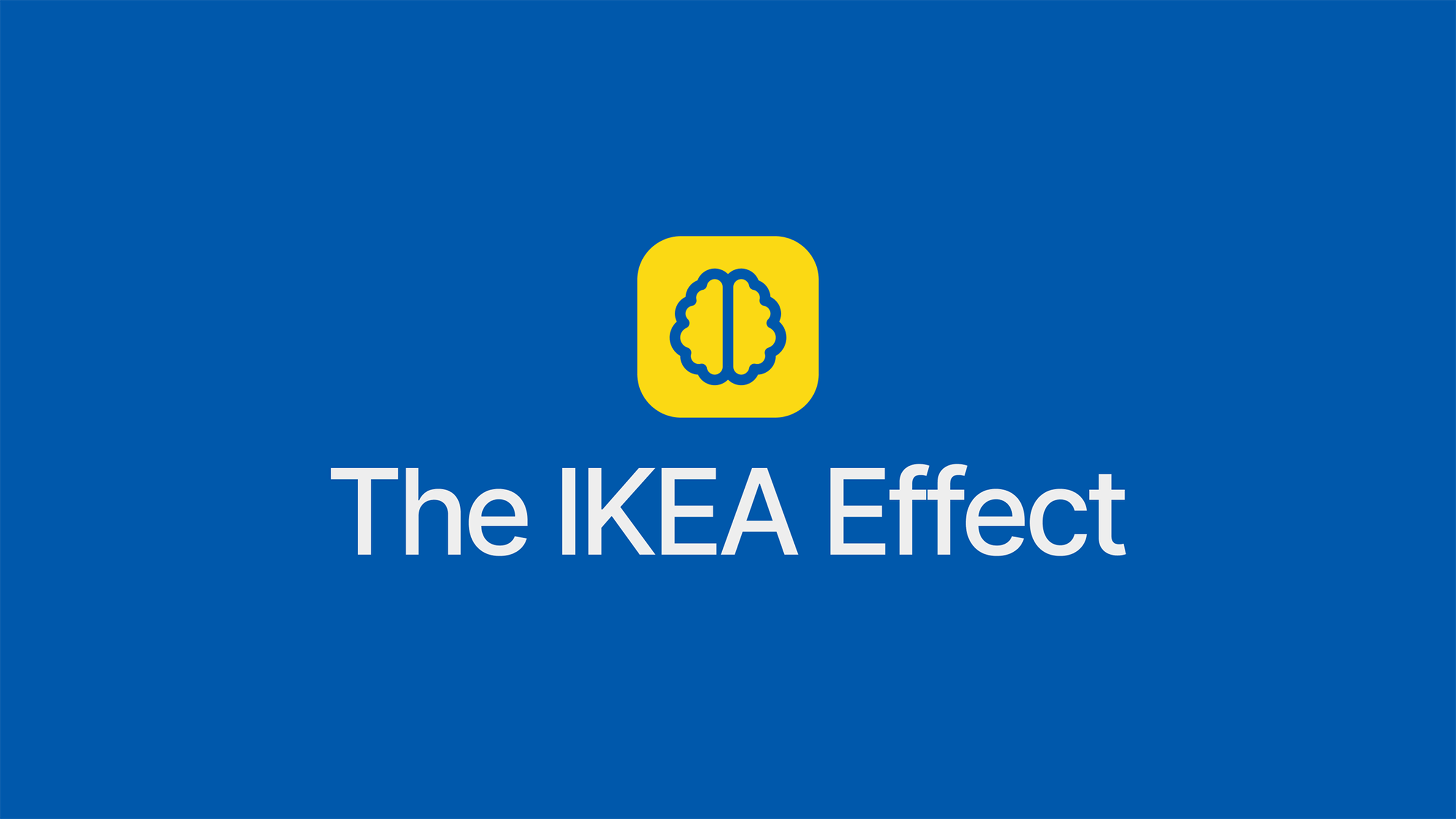 Unveiling the Psychology Behind the IKEA Effect
