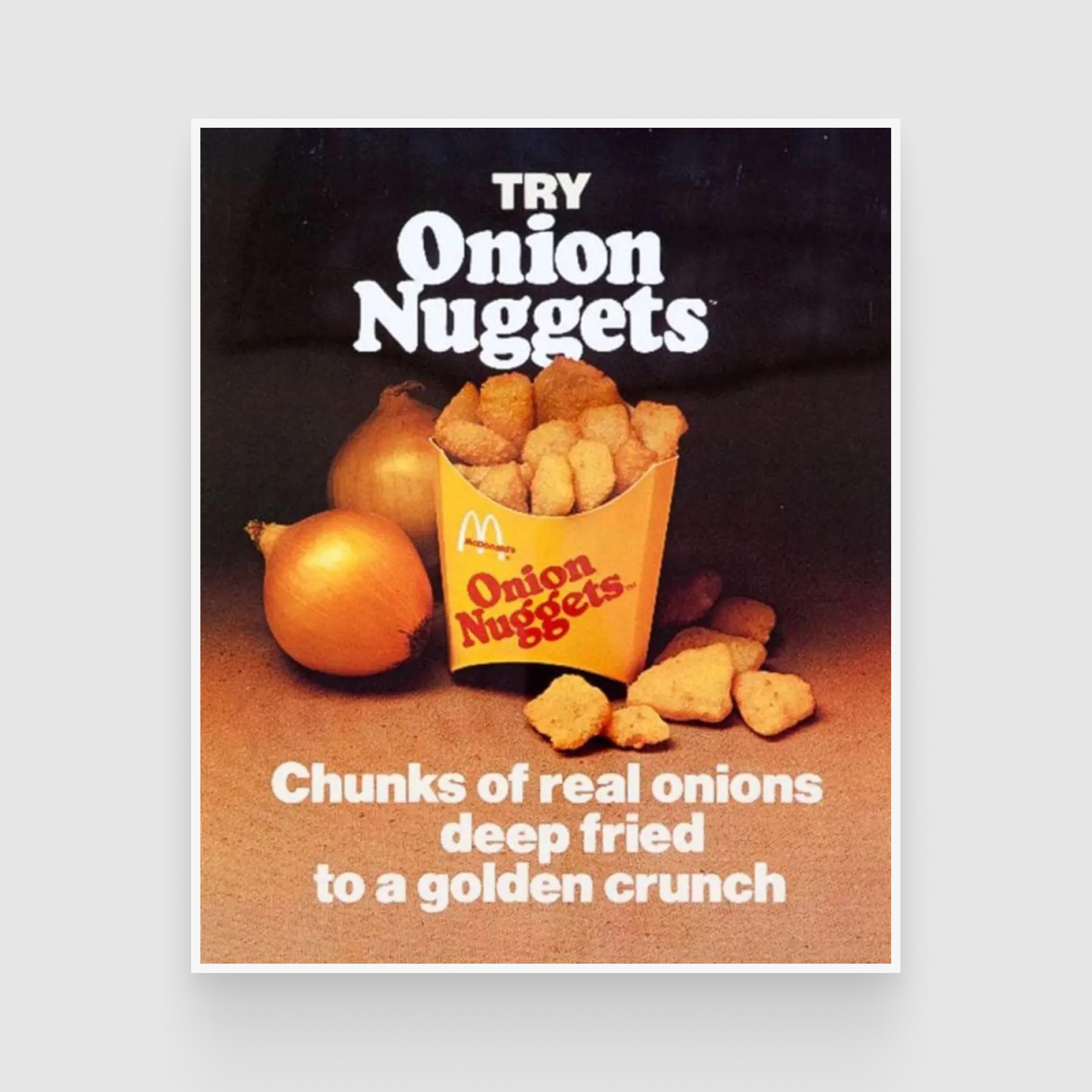 McDonald's Onion Nuggets