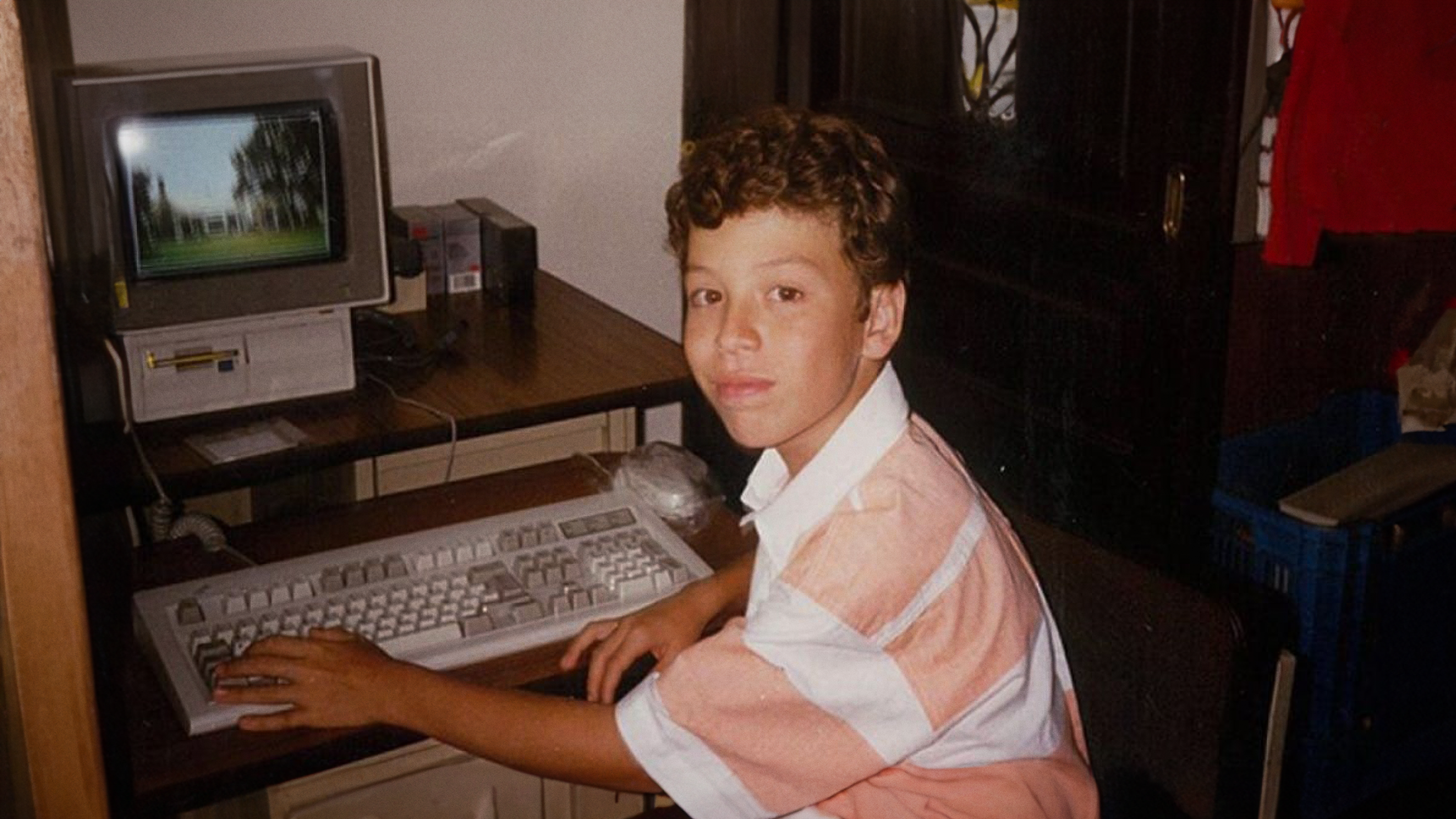 Luis von Ahn and his Commodore 64