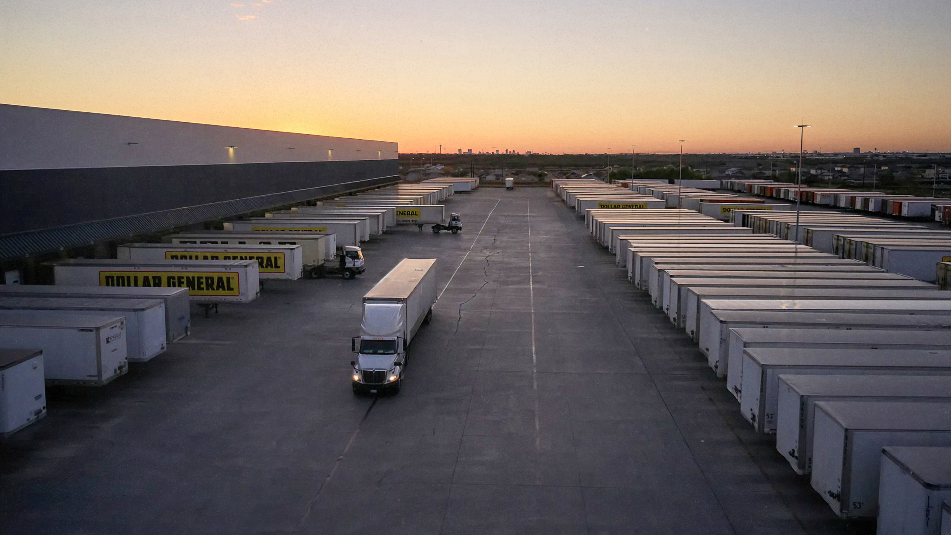 Feeding 21,000 stores: Dollar General's distribution centers and truck fleet move product from supplier to shelf at scale