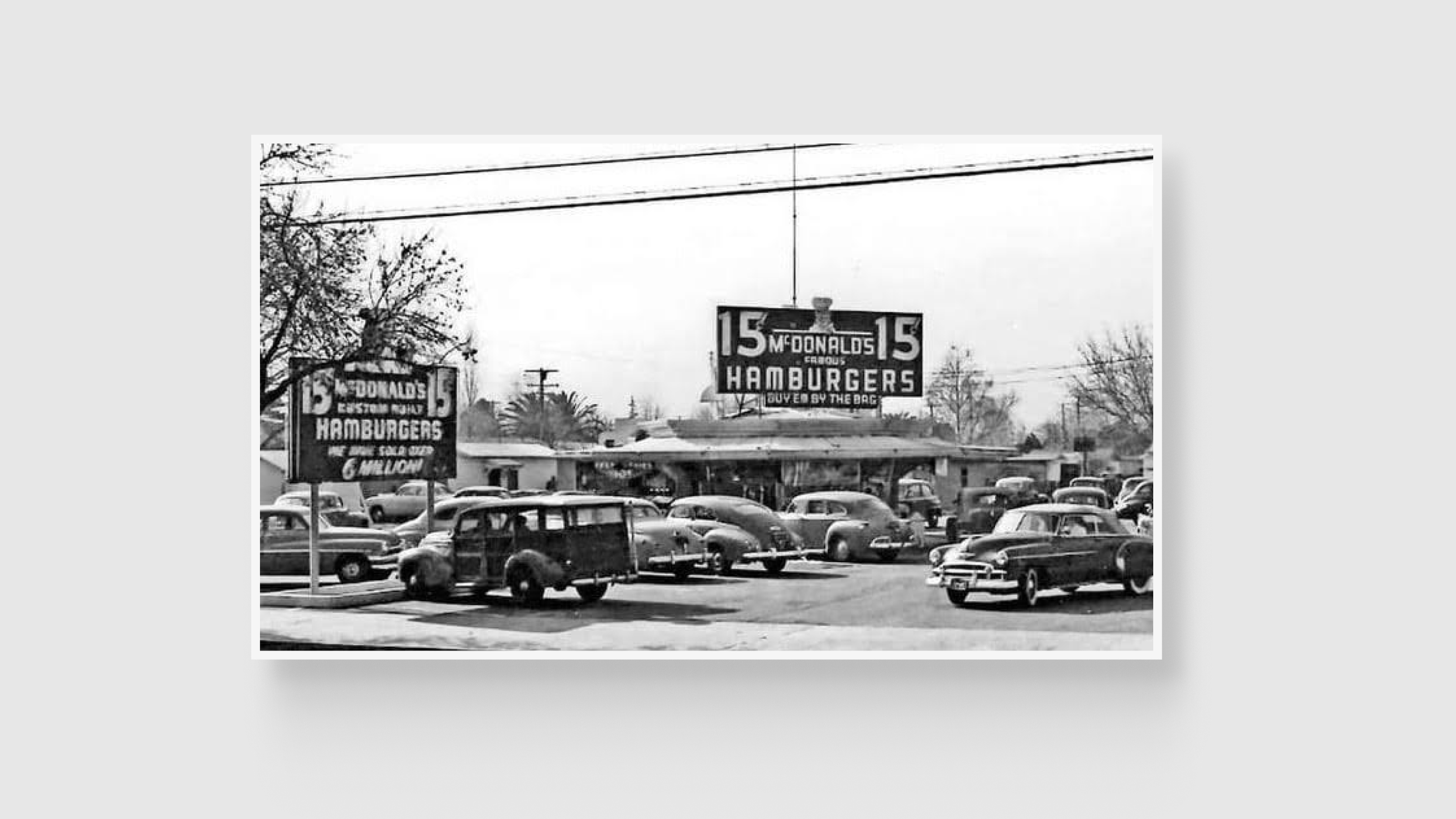 The original McDonald's in San Bernardino