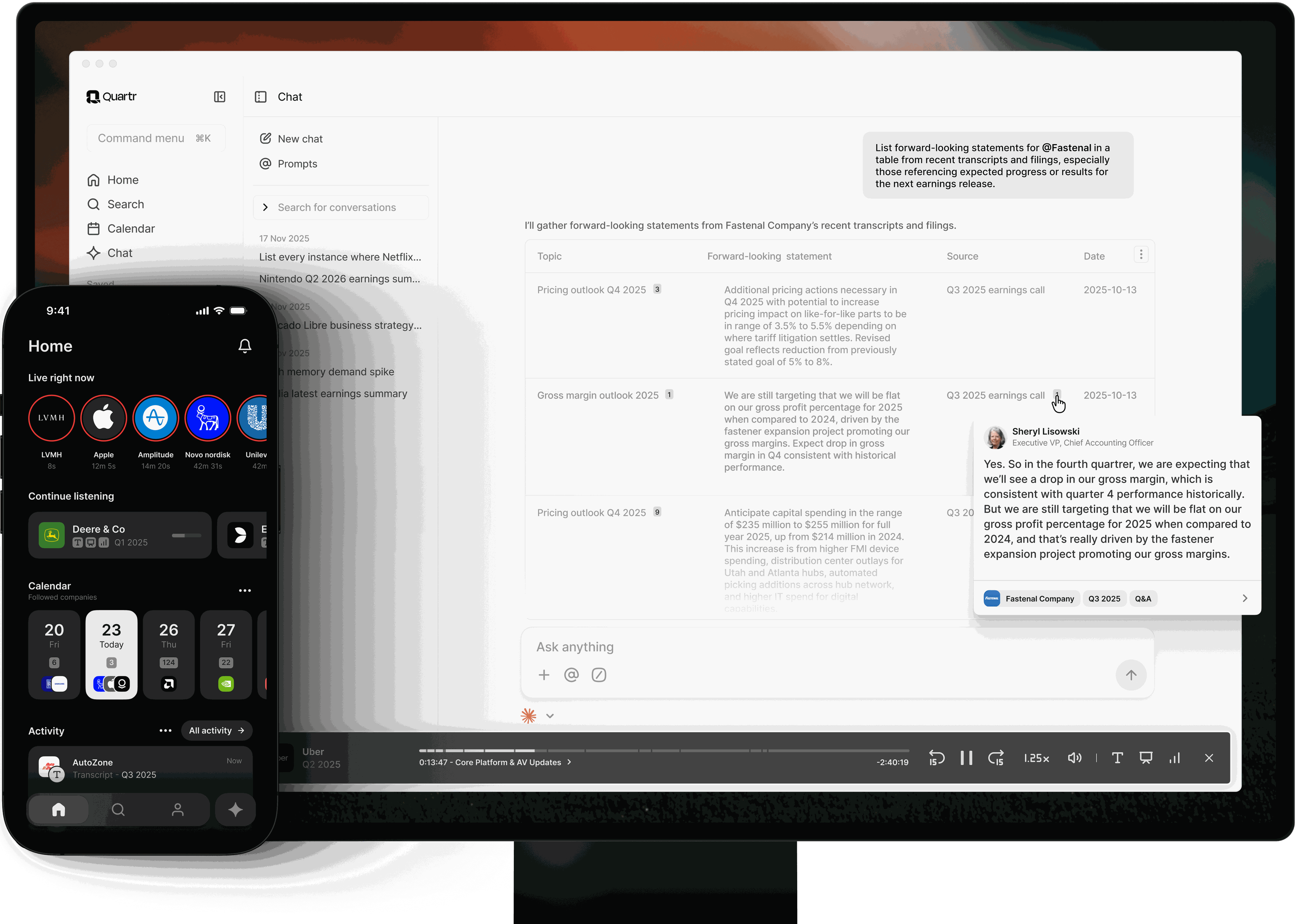 Hero New UI Quartr Pro-min