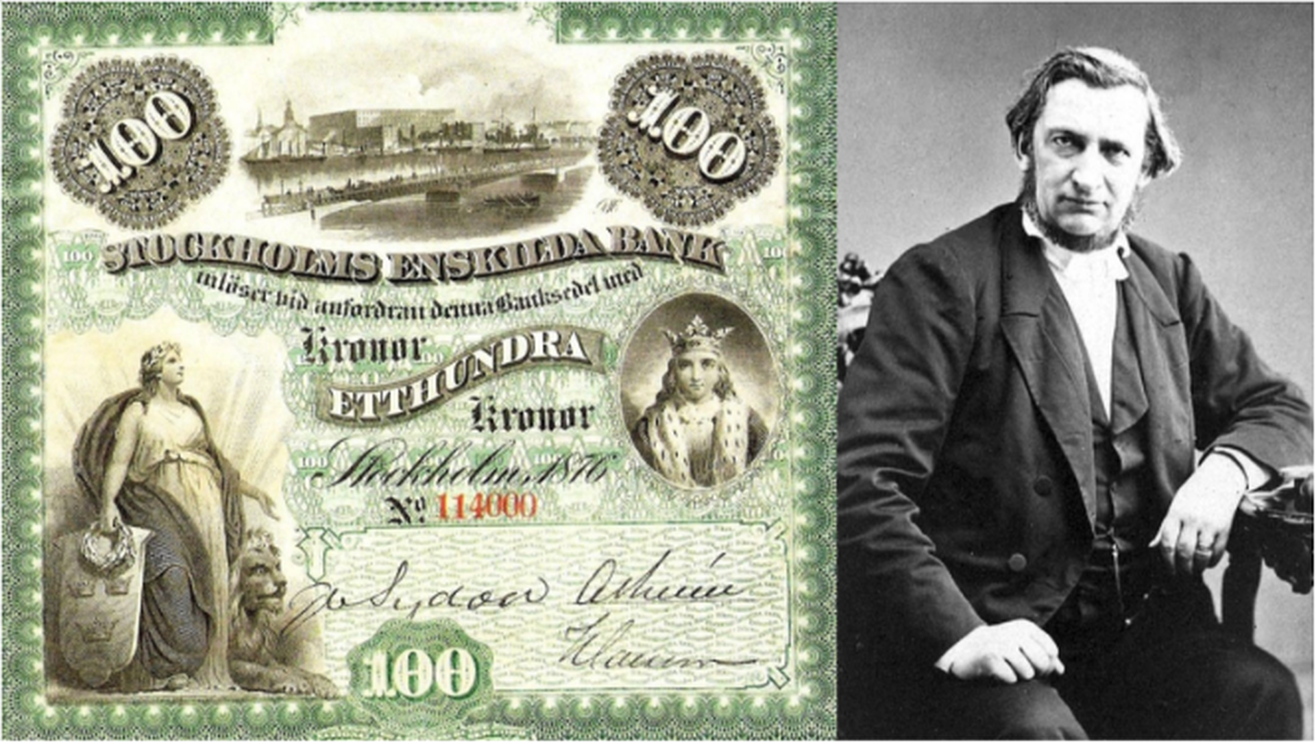 SEB Stock Certificate - Investor